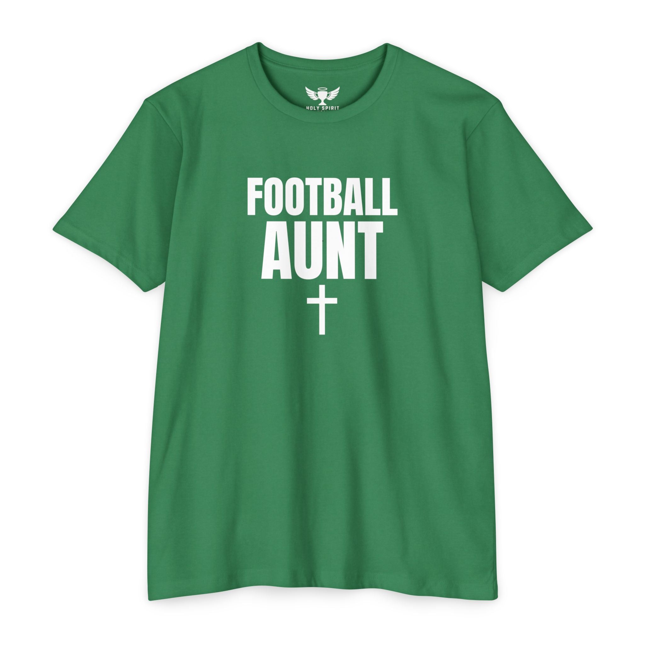 Football Aunt T-Shirt — Personalized Back Number & Name