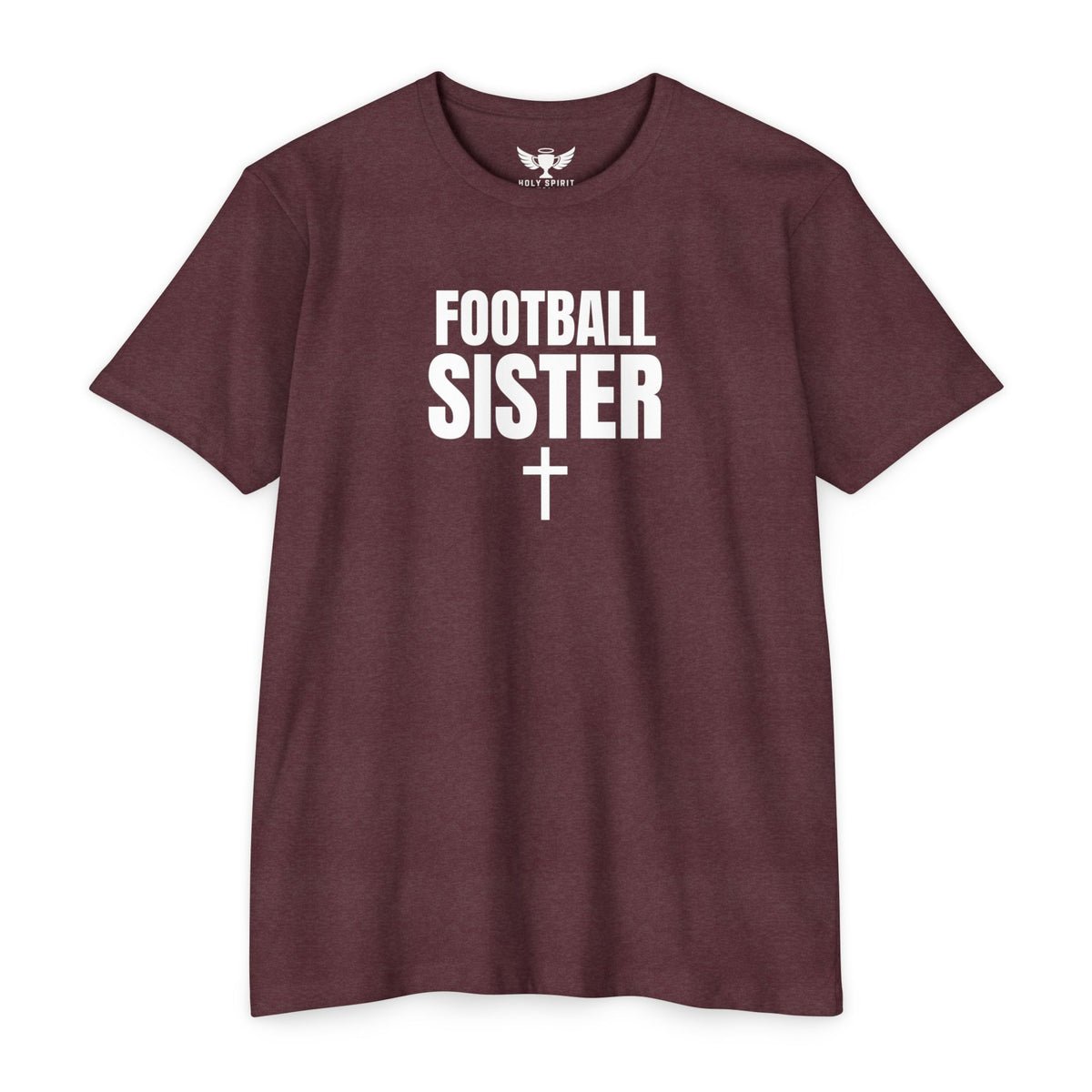 Football Sister T-Shirt — Customizable Back Name & Number