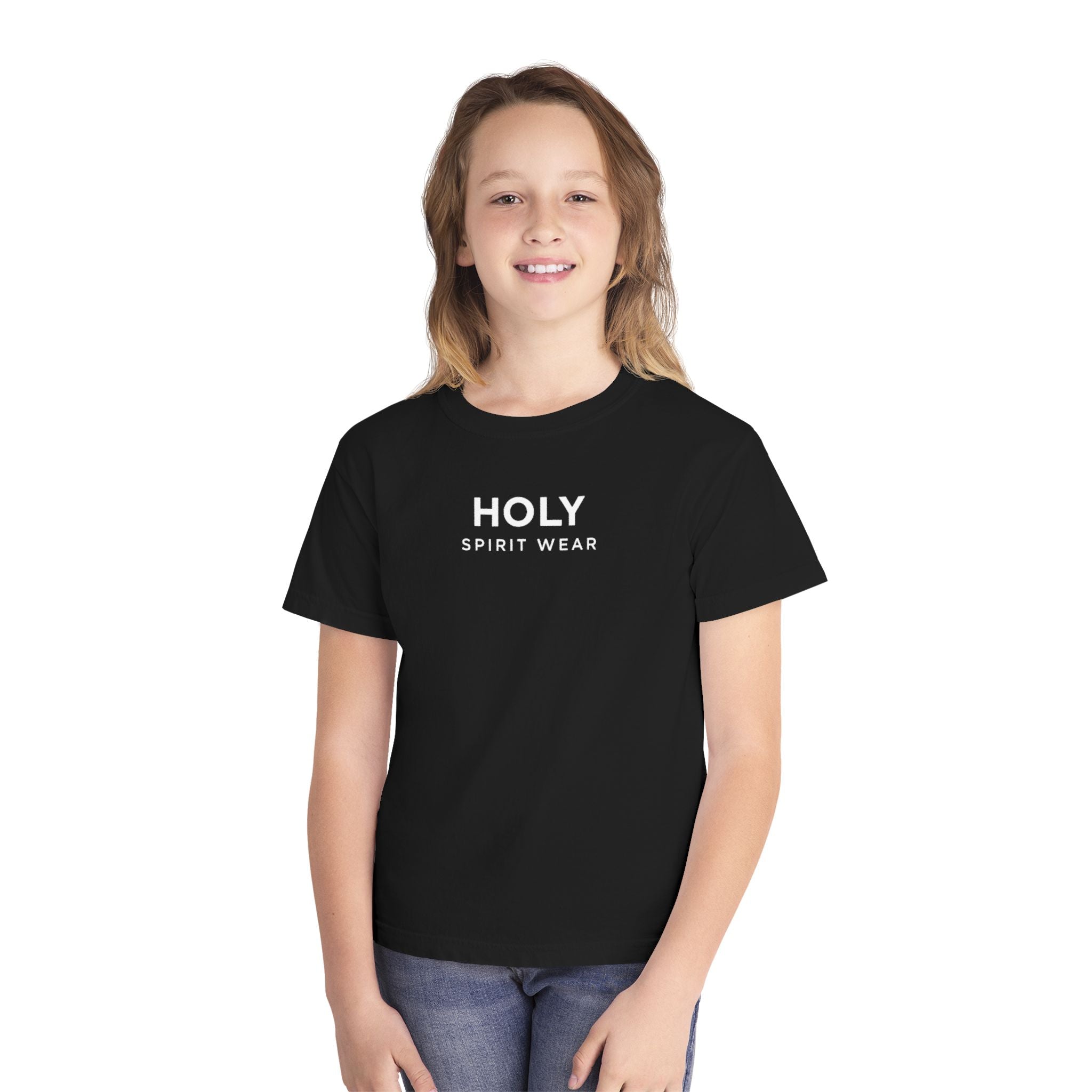 Proverbs 27:17 Youth Tee/Text Logo