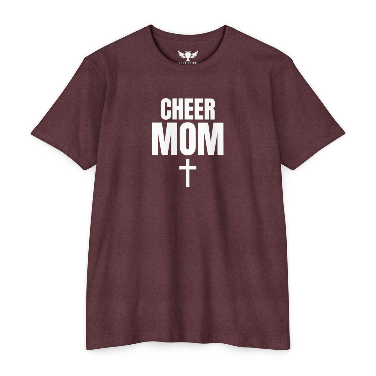 Cheer Mom T-Shirt — Personalized Back Name & Number