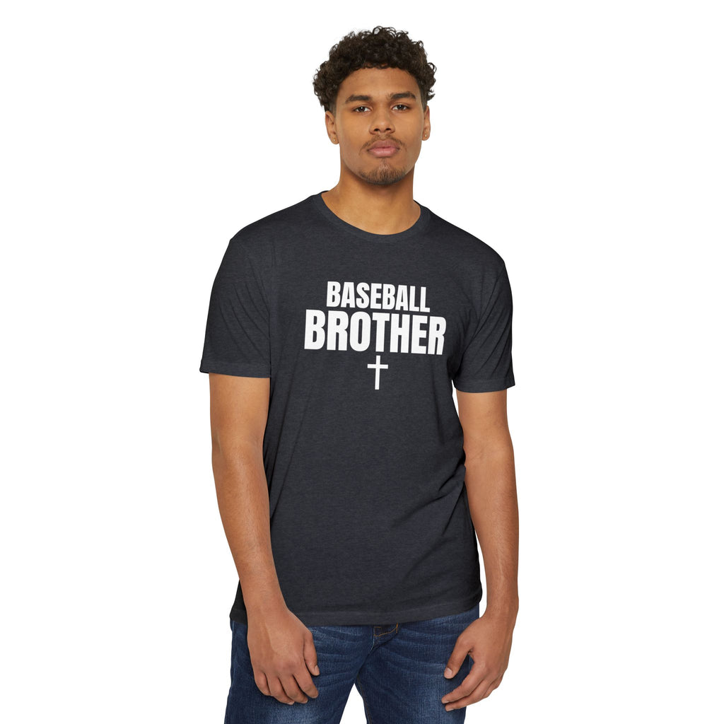 Baseball Brother T-Shirt — Custom Back Name & Number