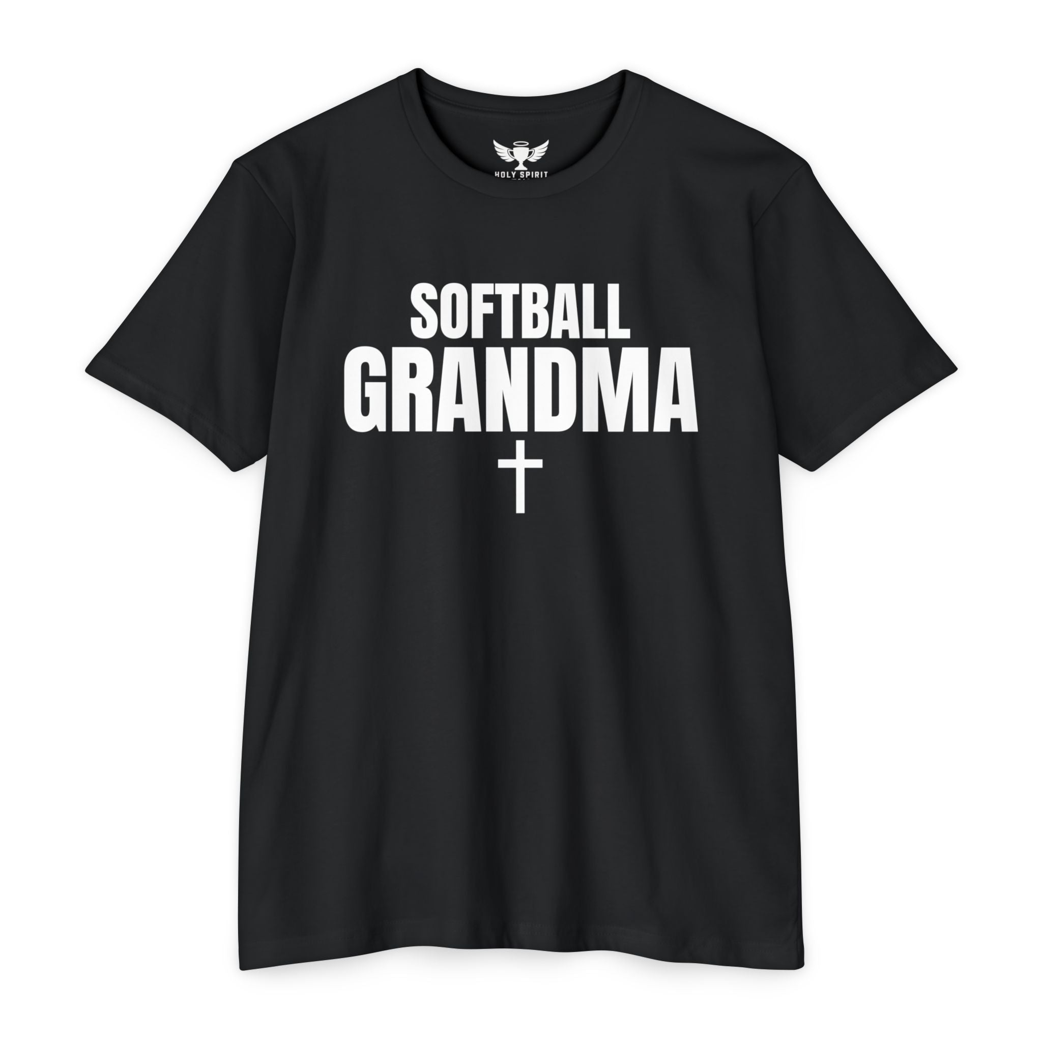 Softball Grandma T-Shirt — Custom Back Name & Number