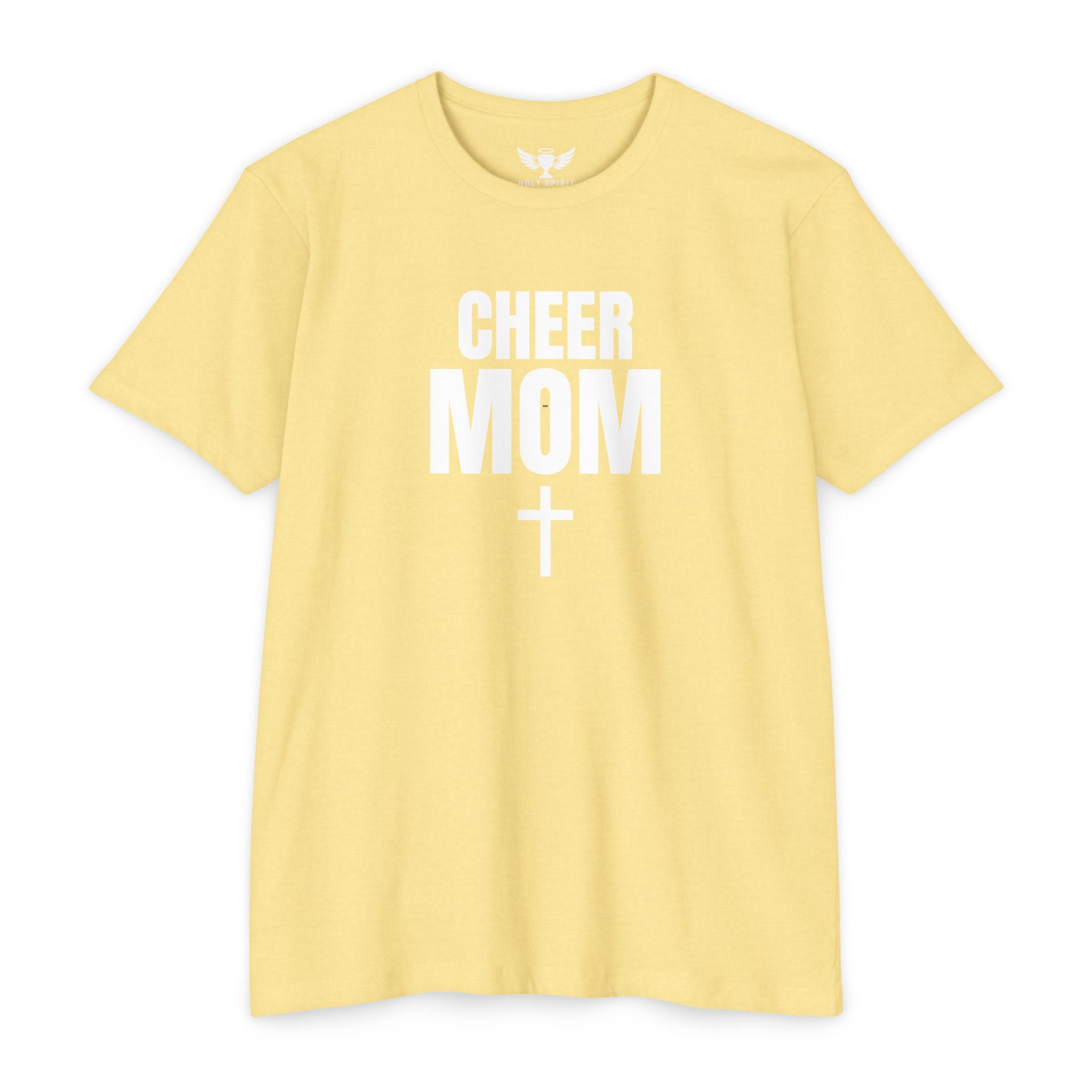 Cheer Mom T-Shirt — Personalized Back Name & Number