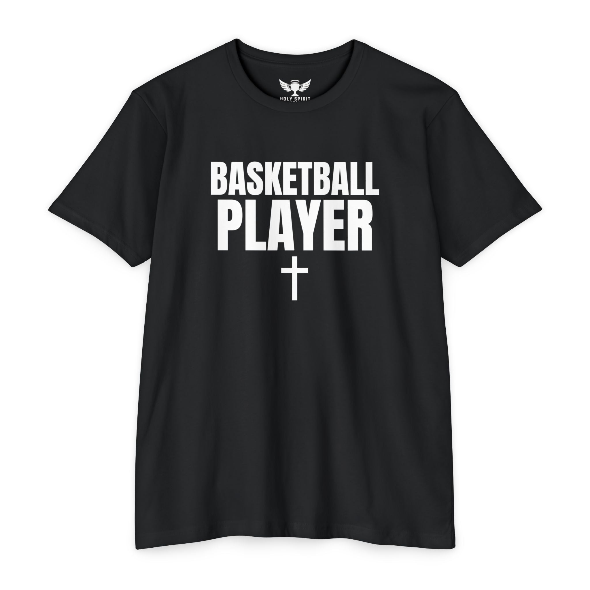 Basketball Player T-Shirt — Custom Back Name & Number