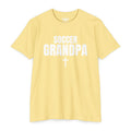 Soccer Grandpa T-Shirt — Personalized Back Number Jersey Tee