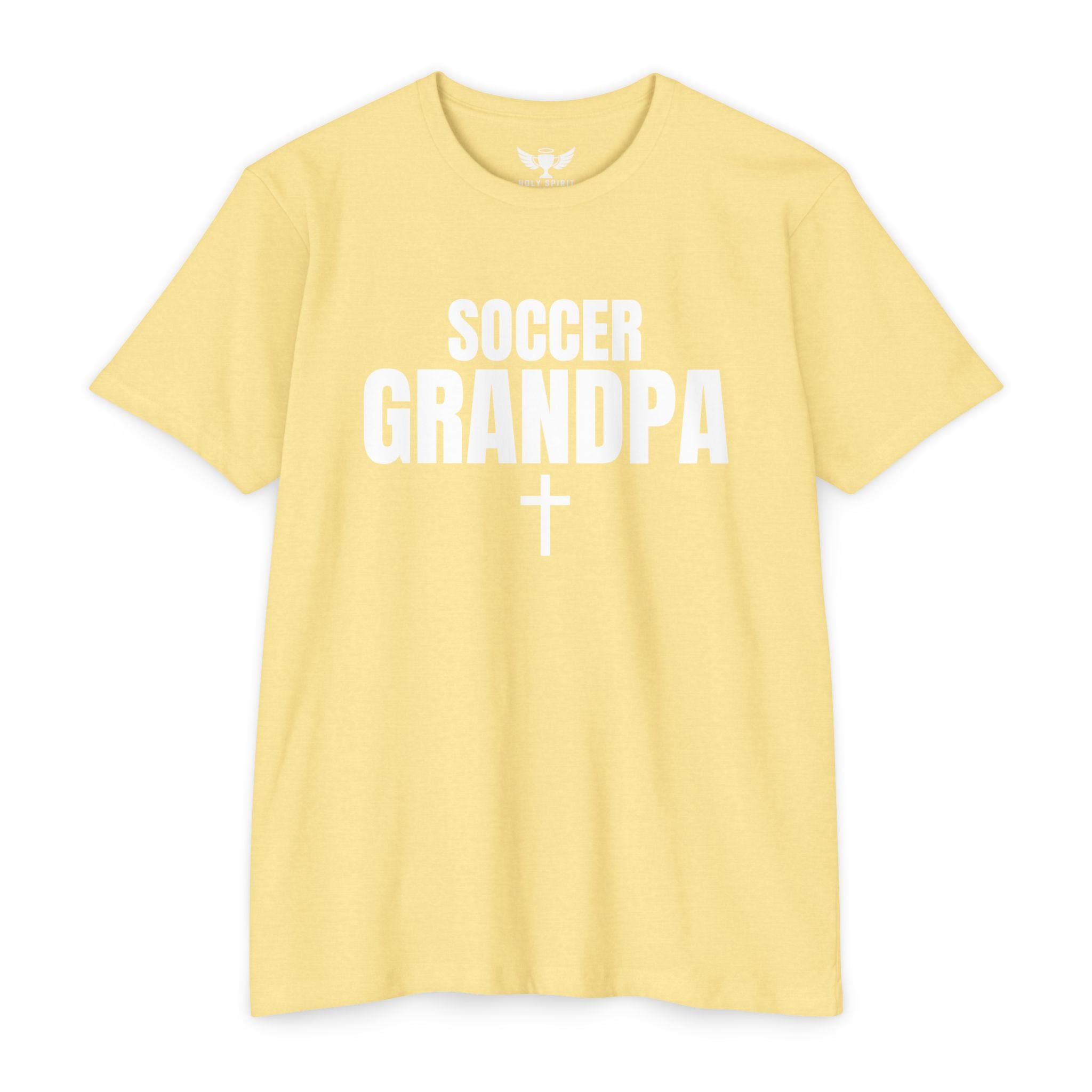 Soccer Grandpa T-Shirt — Personalized Back Number Jersey Tee
