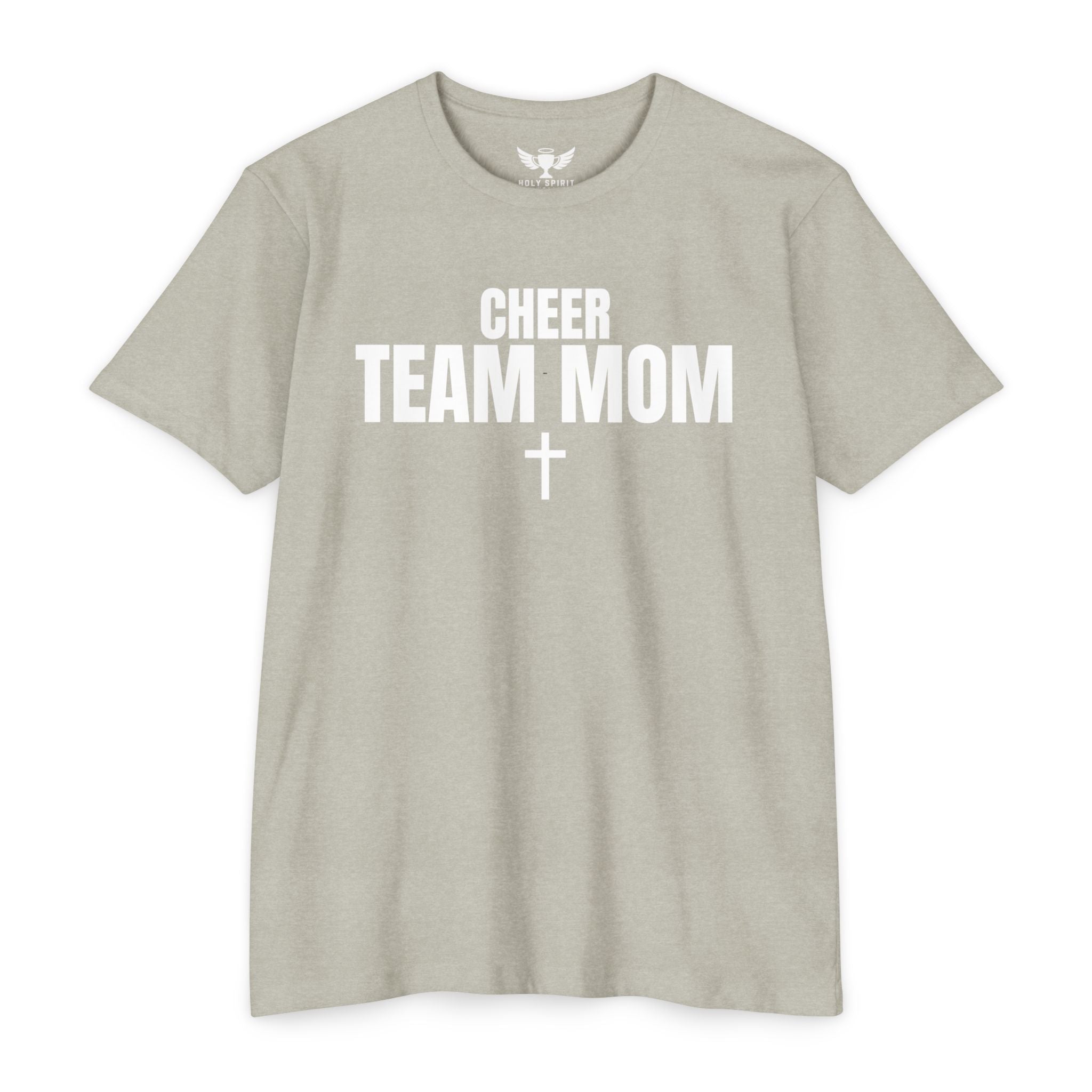 Cheer Team Mom T-Shirt — Personalized Back Number and Name