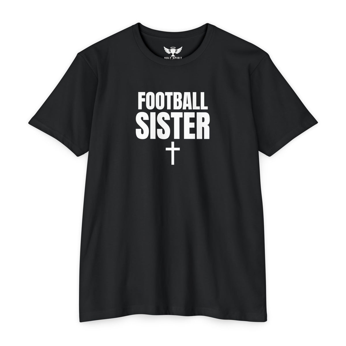 Football Sister T-Shirt — Customizable Back Name & Number