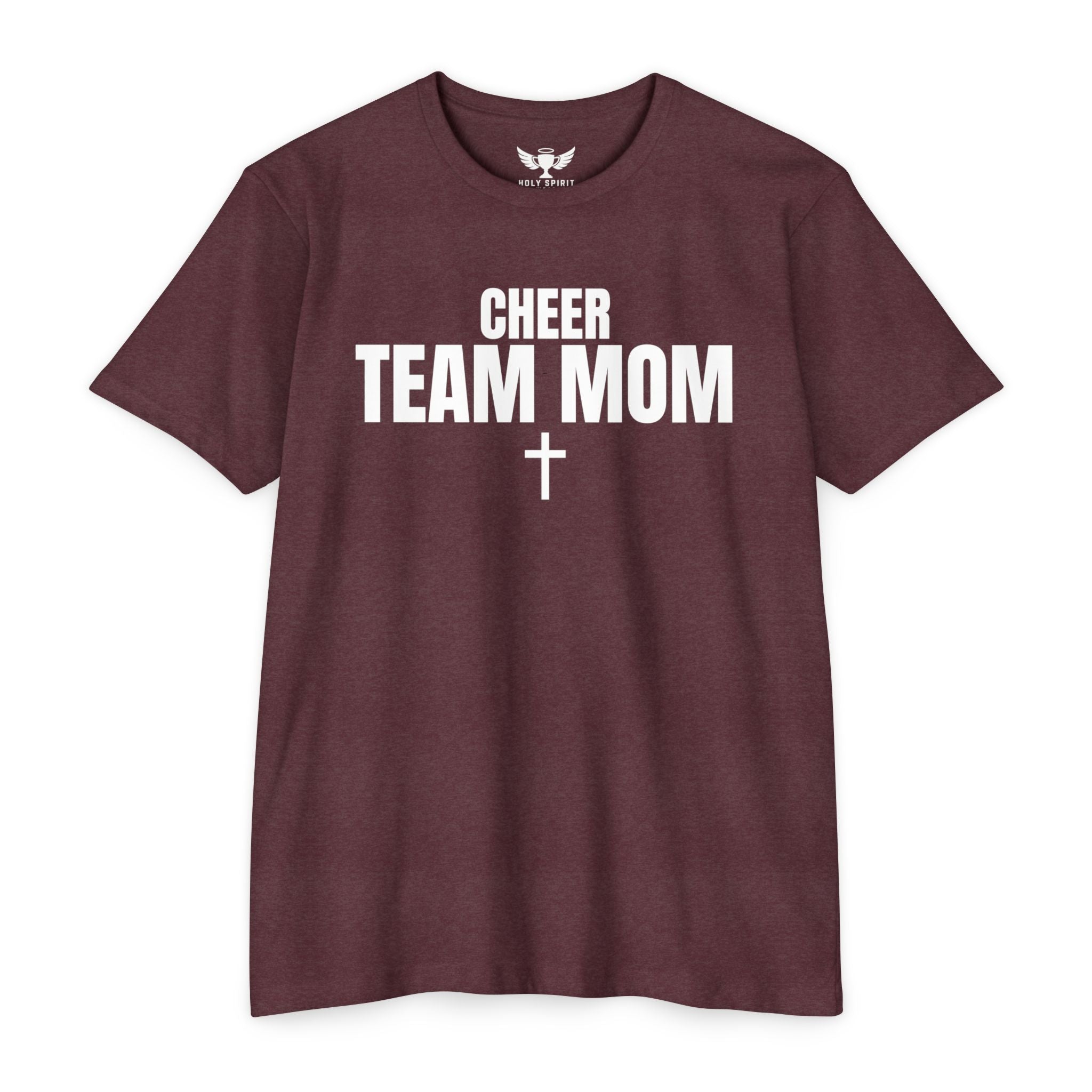 Cheer Team Mom T-Shirt — Personalized Back Number and Name
