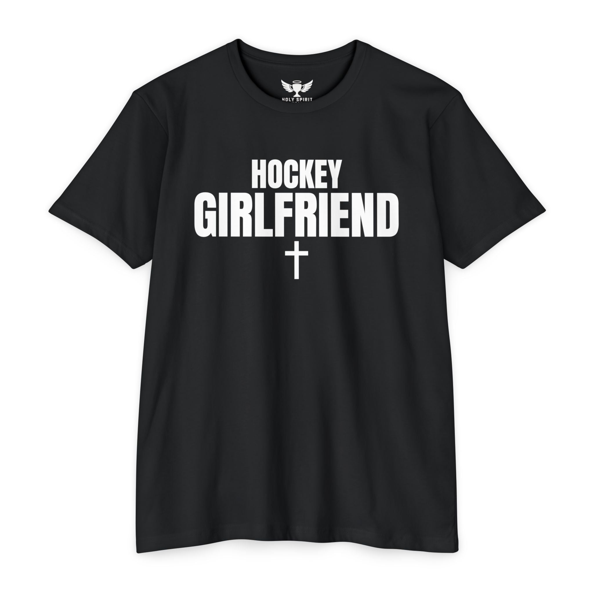 Hockey Girlfriend Tshirt — Custom Name & Number Sports Tee
