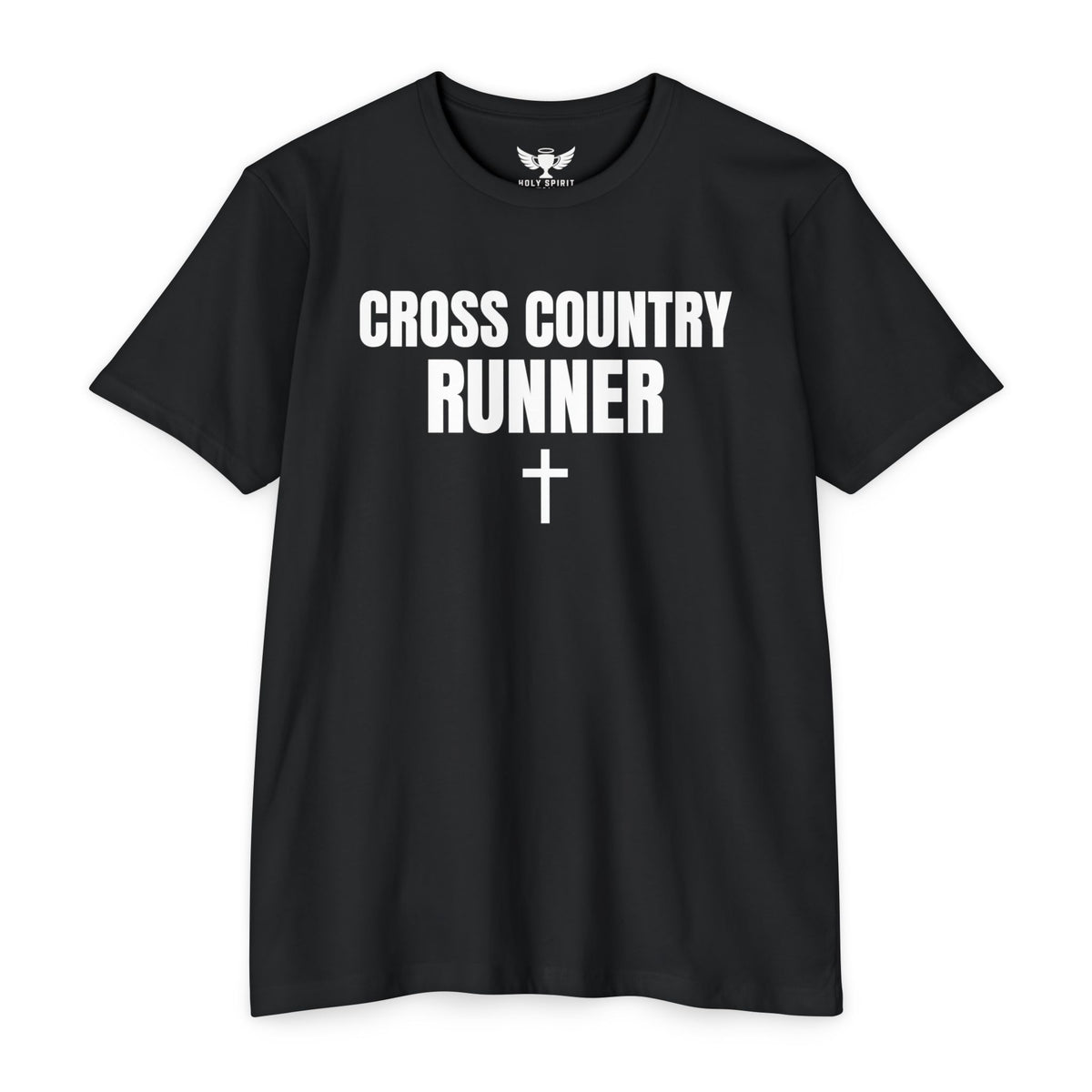 Cross Country Runner T-Shirt — Personalized Back Number & Name