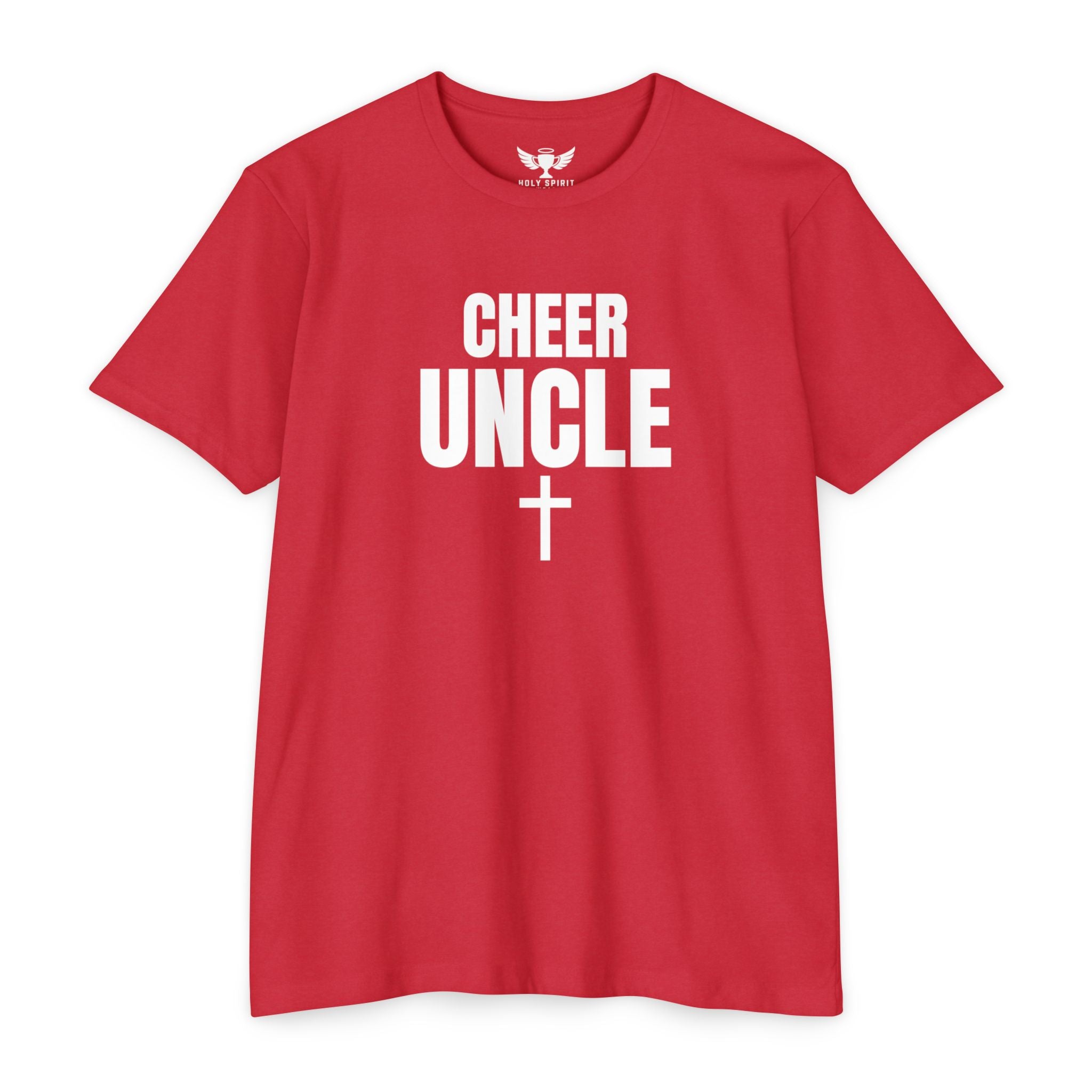 Cheer Uncle T‑Shirt — Personalized Back Number Jersey Tee