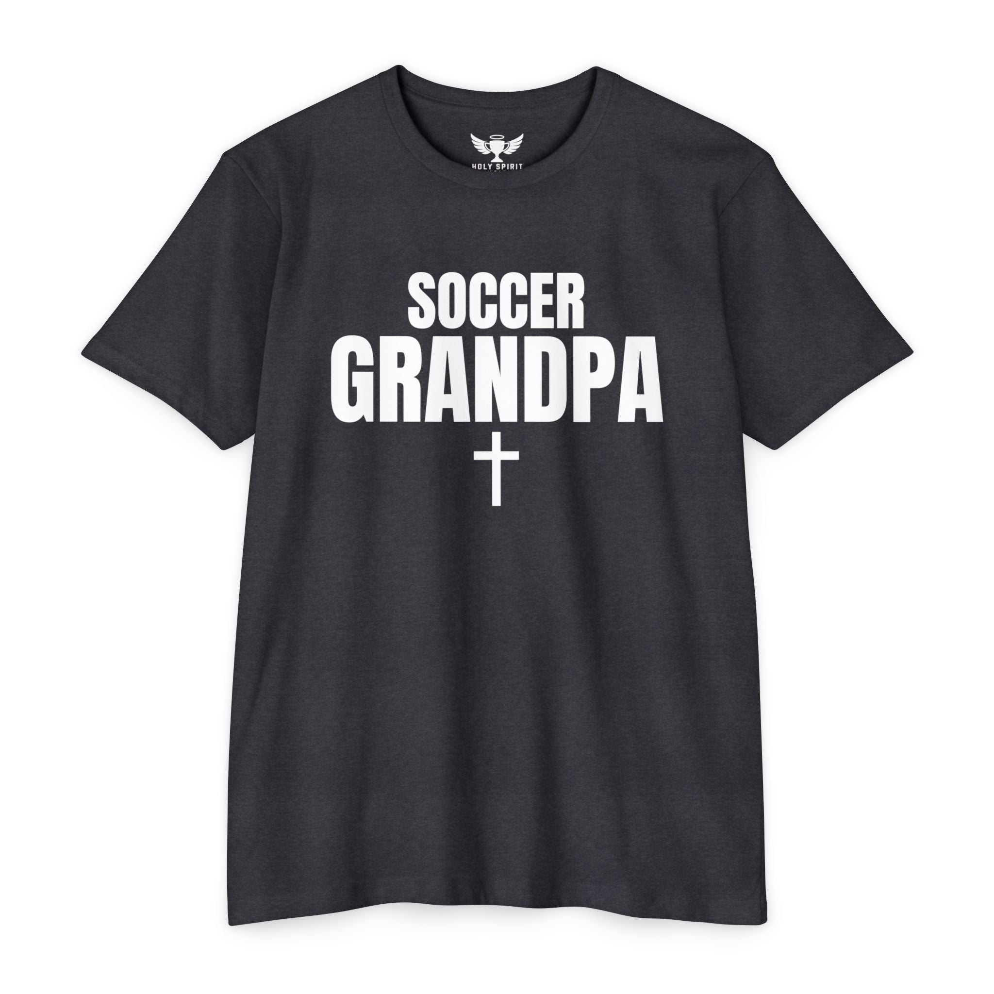 Soccer Grandpa T-Shirt — Personalized Back Number Jersey Tee