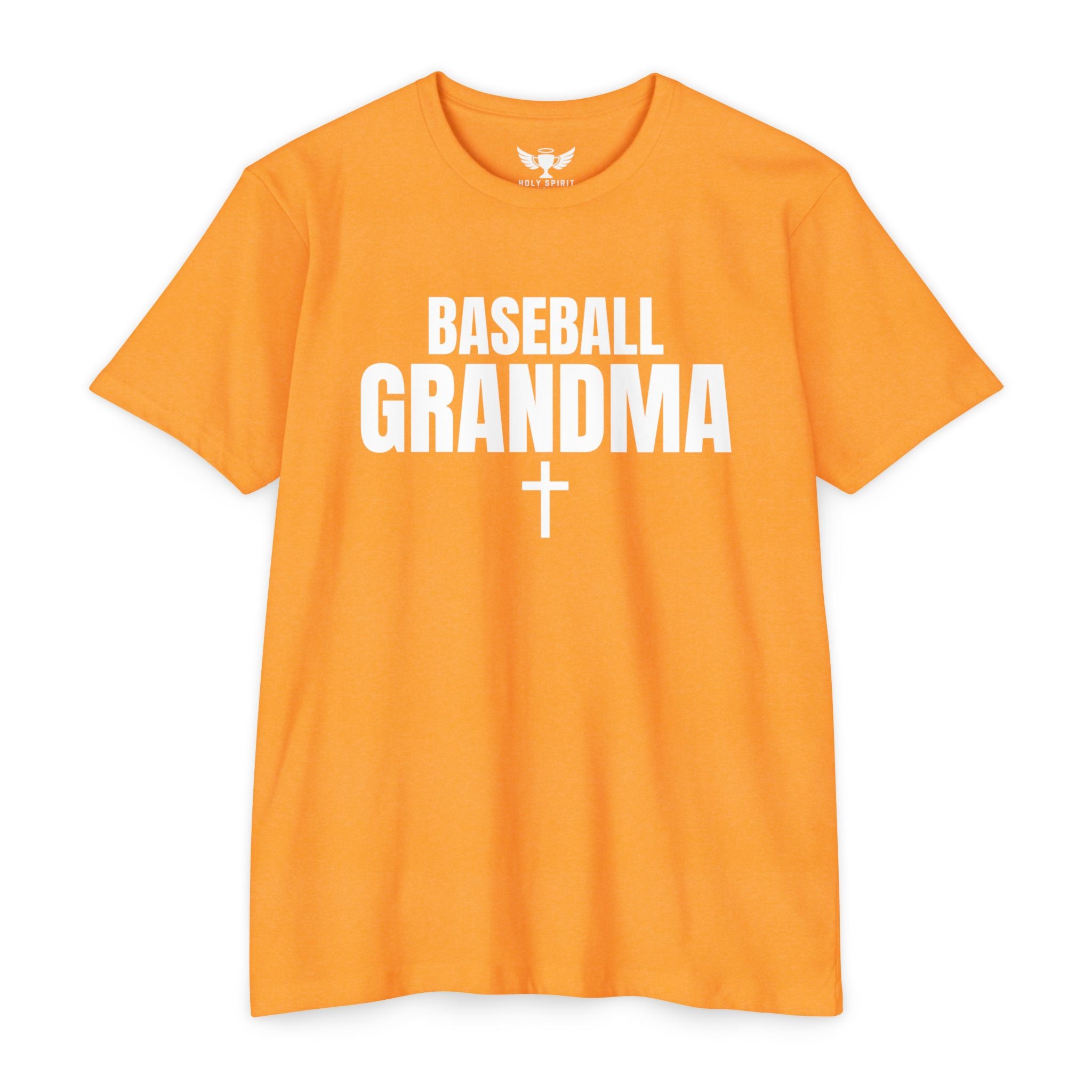 Baseball Grandma T-Shirt — Custom Back Name & Number