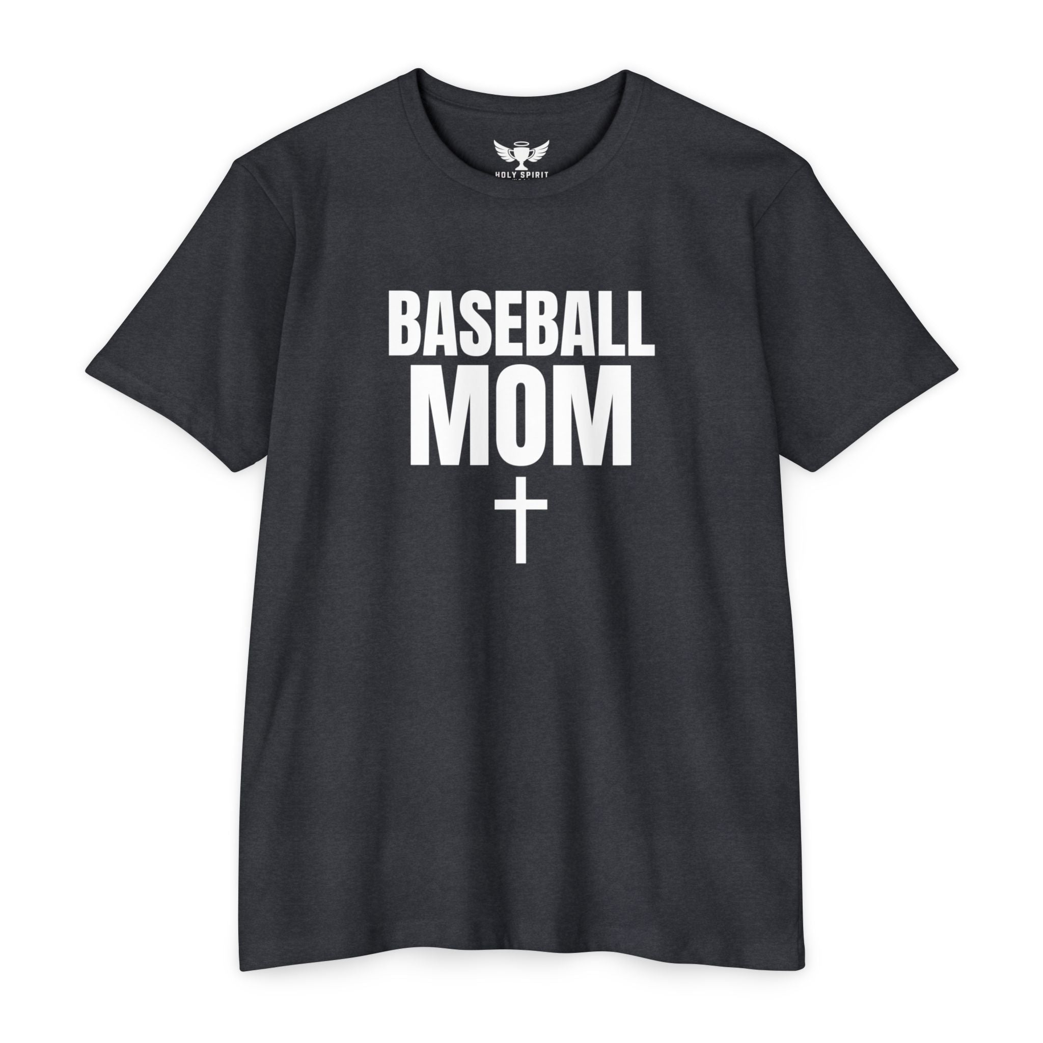 Baseball Mom T-Shirt - Custom Back Name & Number