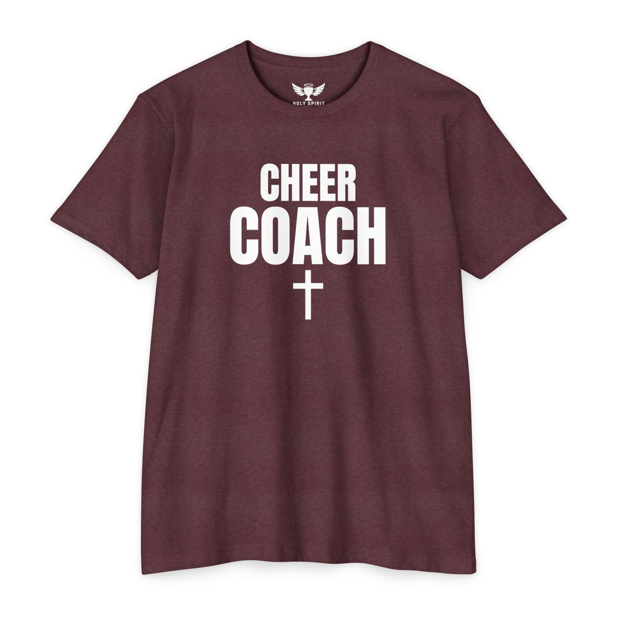 Cheer Coach T-Shirt — Personalized Back Number & Name
