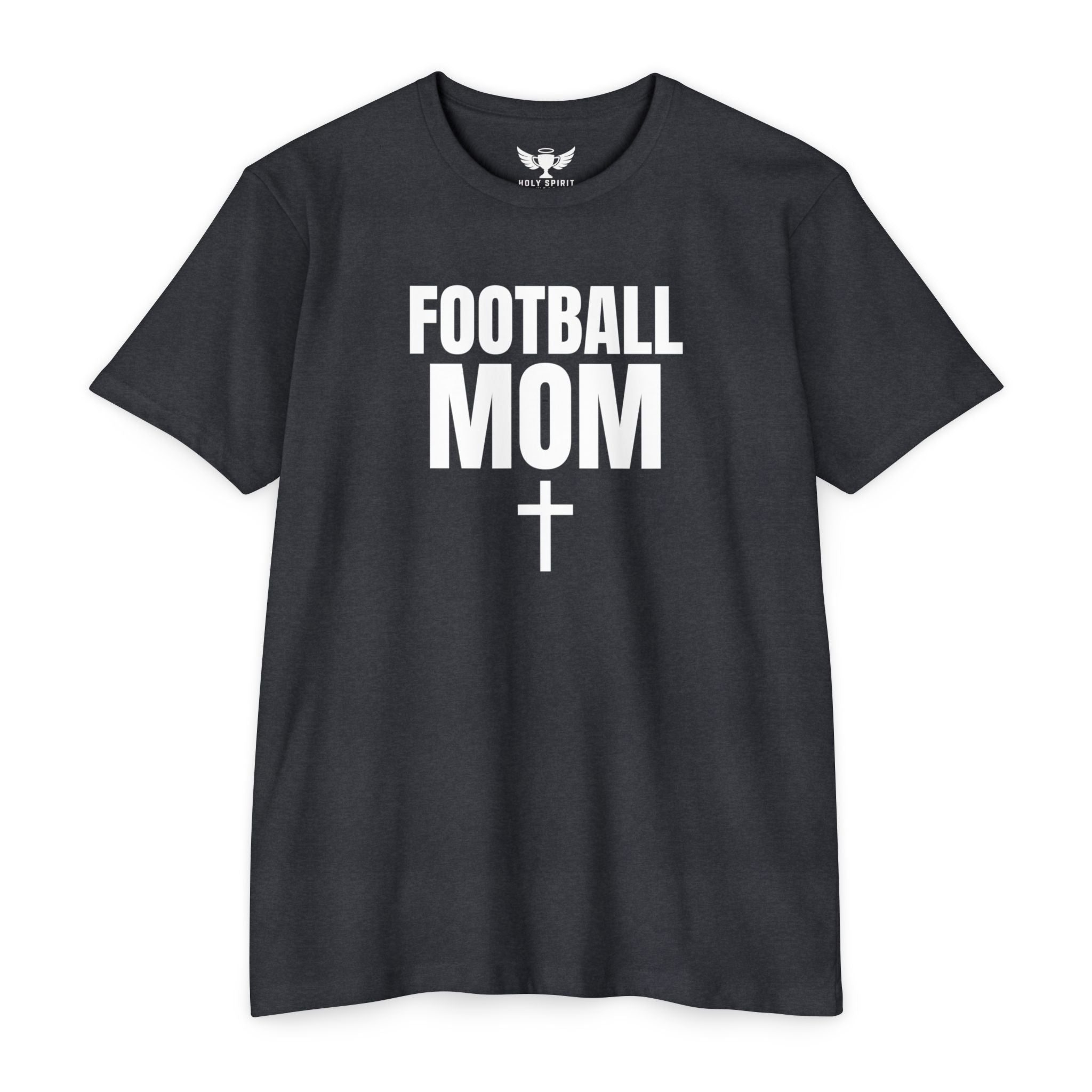 Football Mom T-Shirt — Personalized Back Number & Name