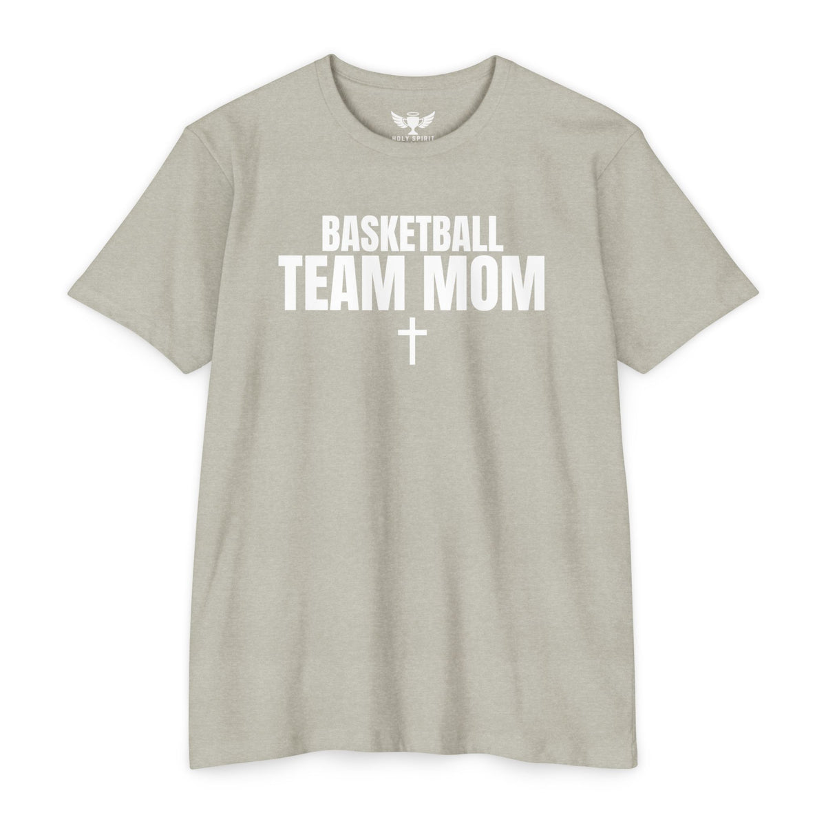 Basketball Team Mom T-Shirt — Custom Back Name & Number