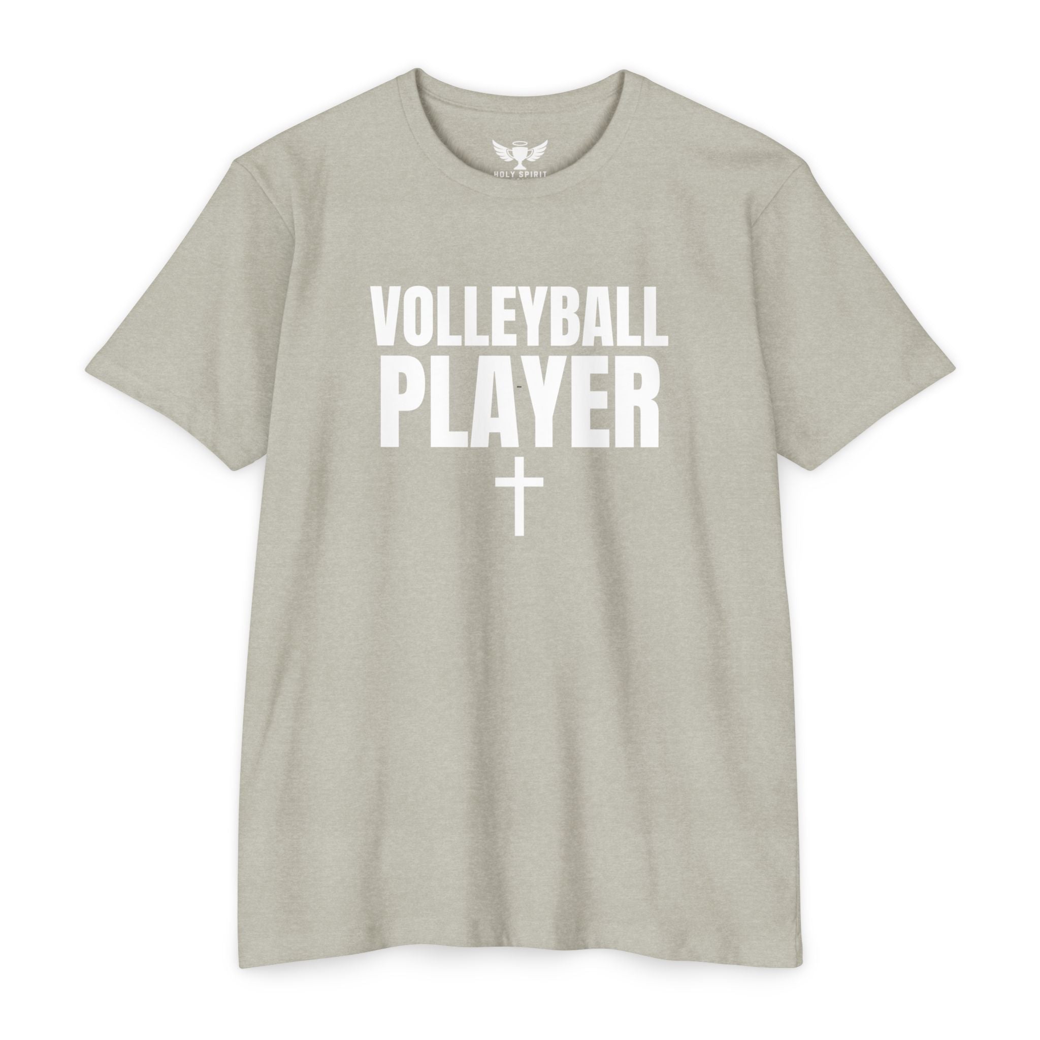 Volleyball Player T-Shirt — Custom Name & Number Sports Tee