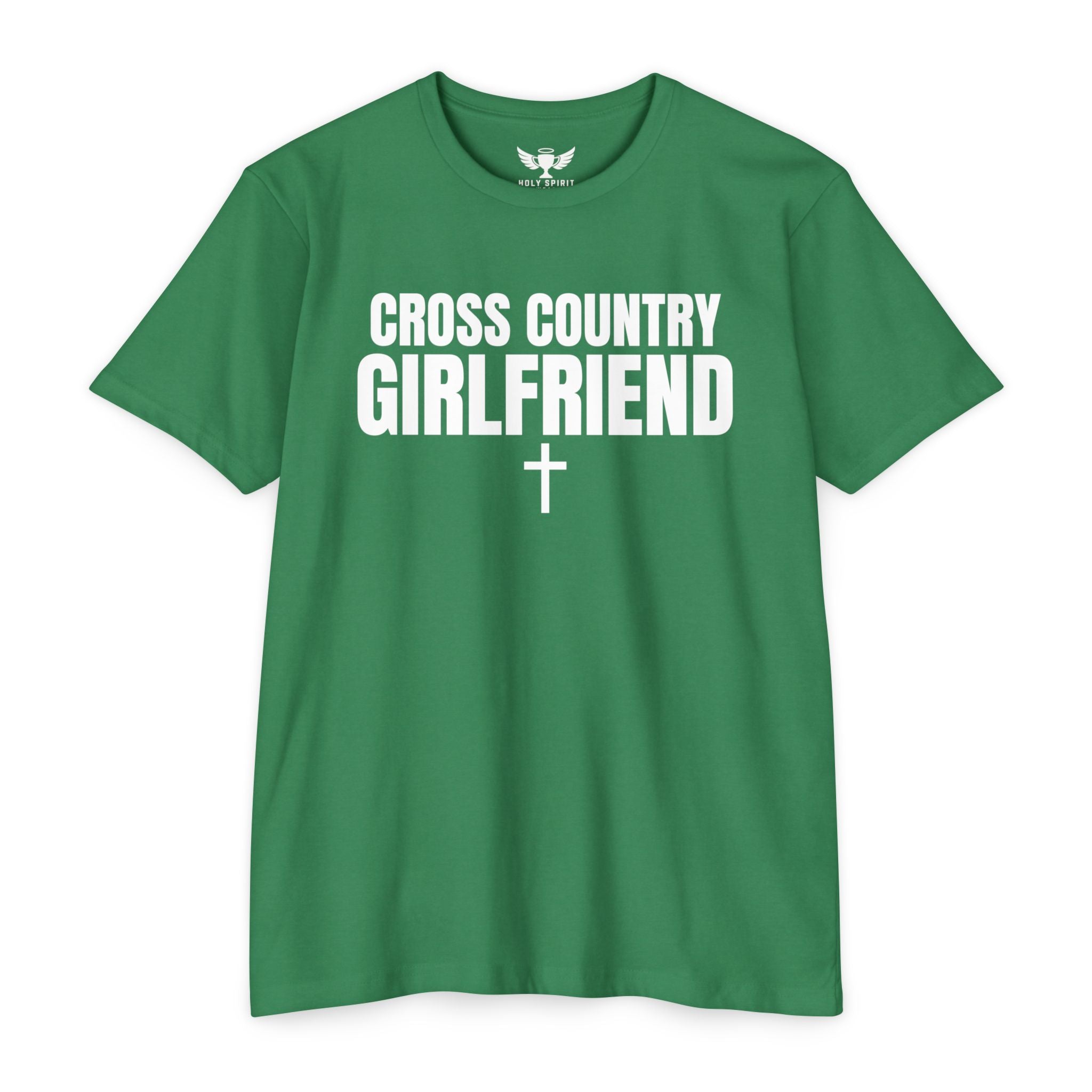 Cross Country Girlfriend T-Shirt — Custom Name & Number Sports Tee