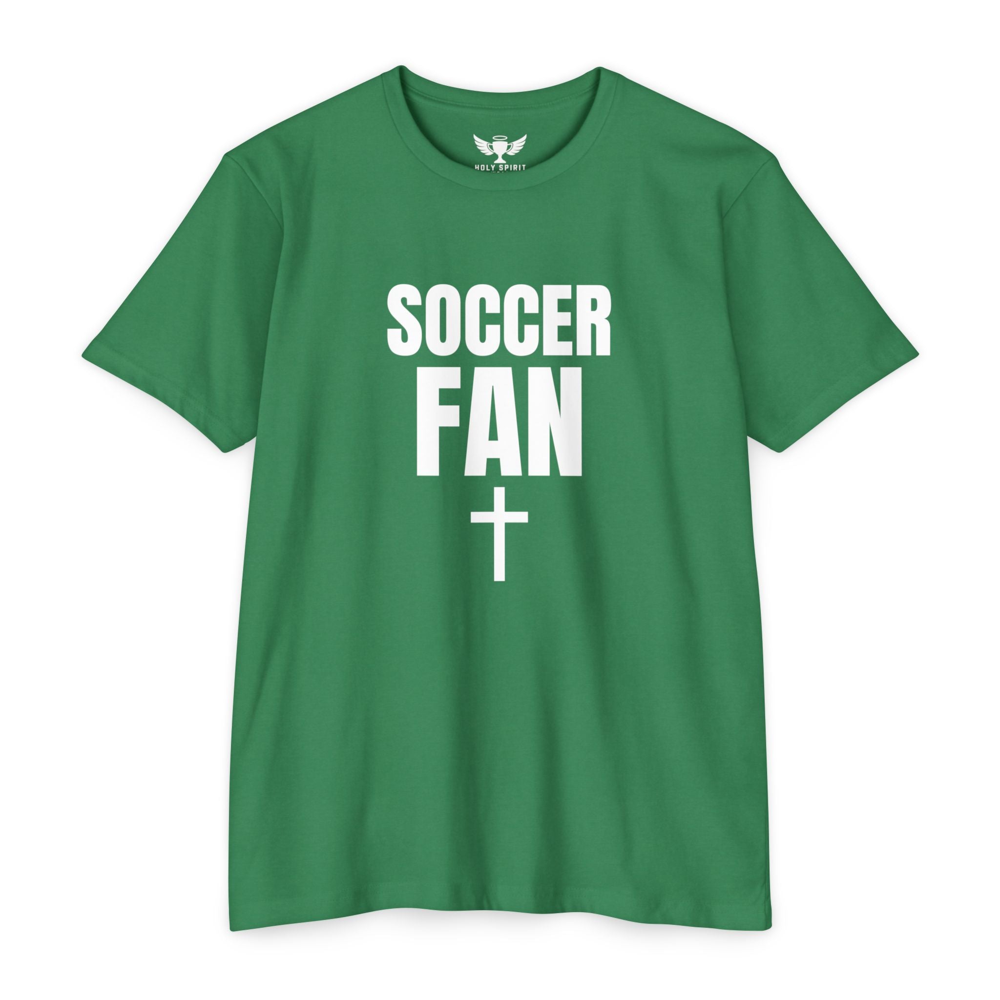 Soccer Fan T-Shirt — Custom Name & Number Jersey Tee