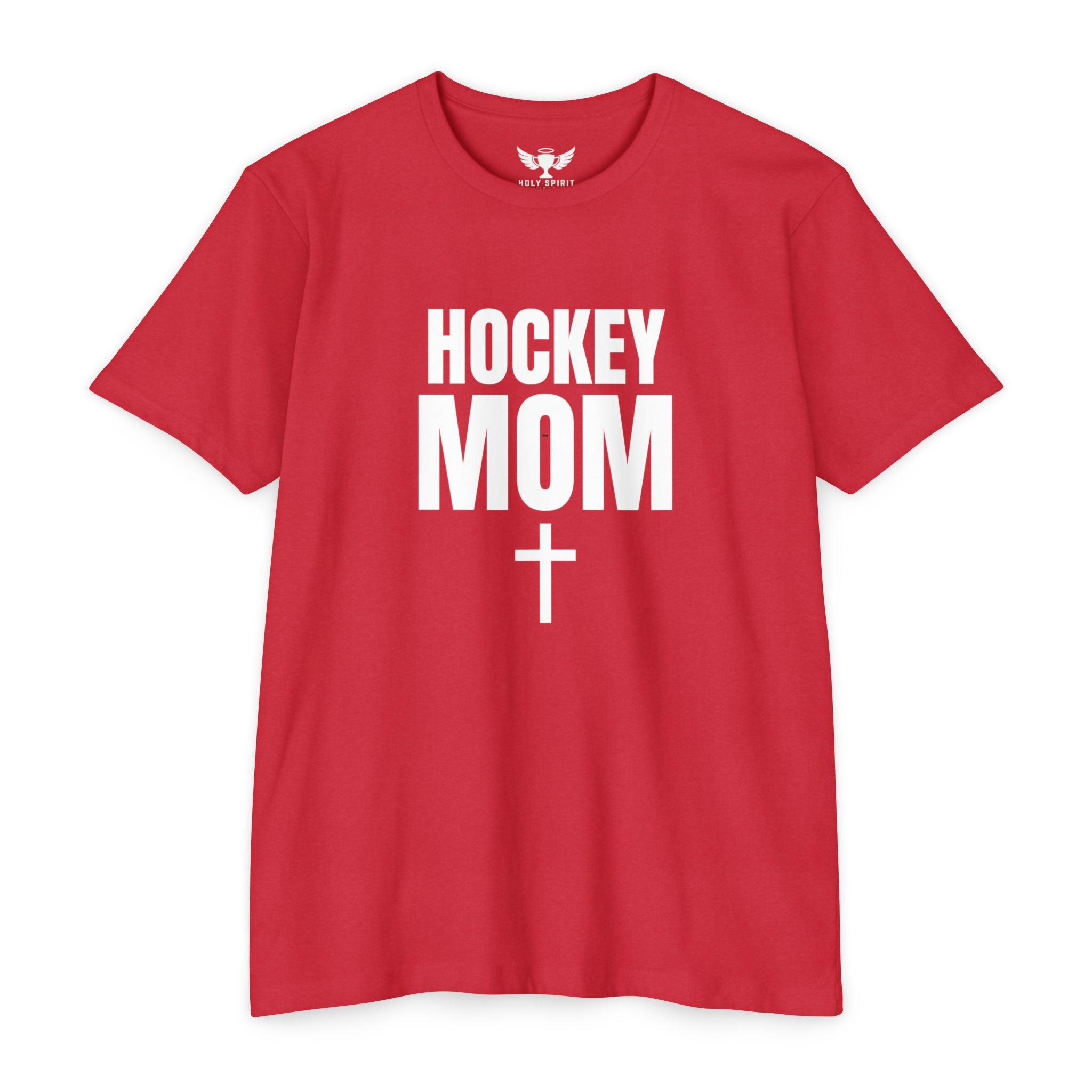Hockey Mom T‑Shirt — Custom Name & Number Sports Tee