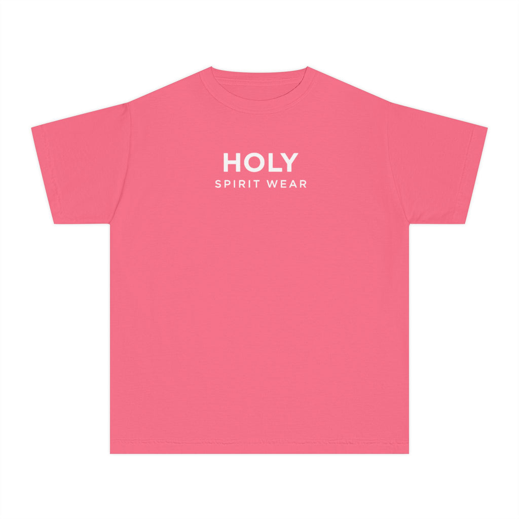 Proverbs 27:17 Youth Tee/Text Logo