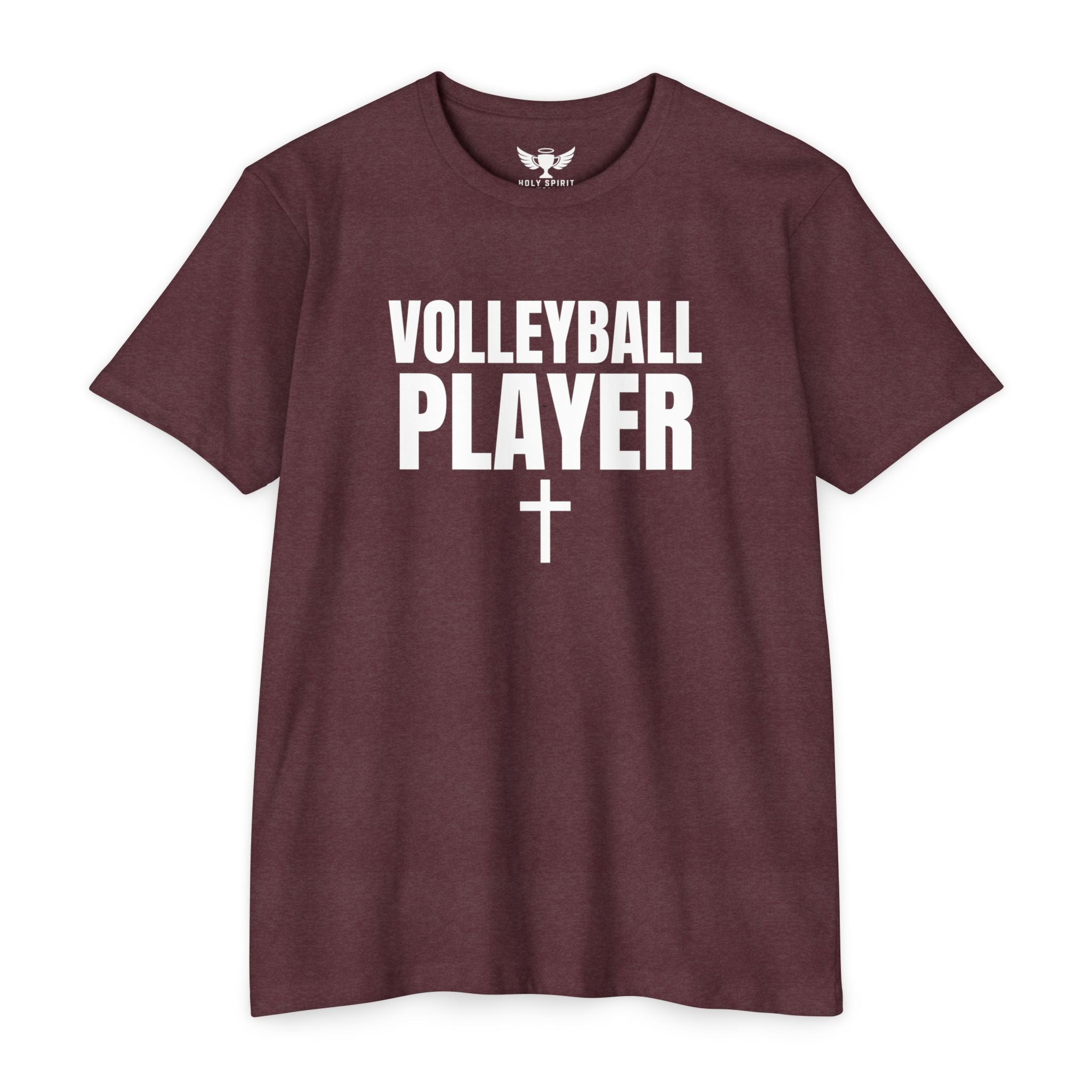 Volleyball Player T-Shirt — Custom Name & Number Sports Tee