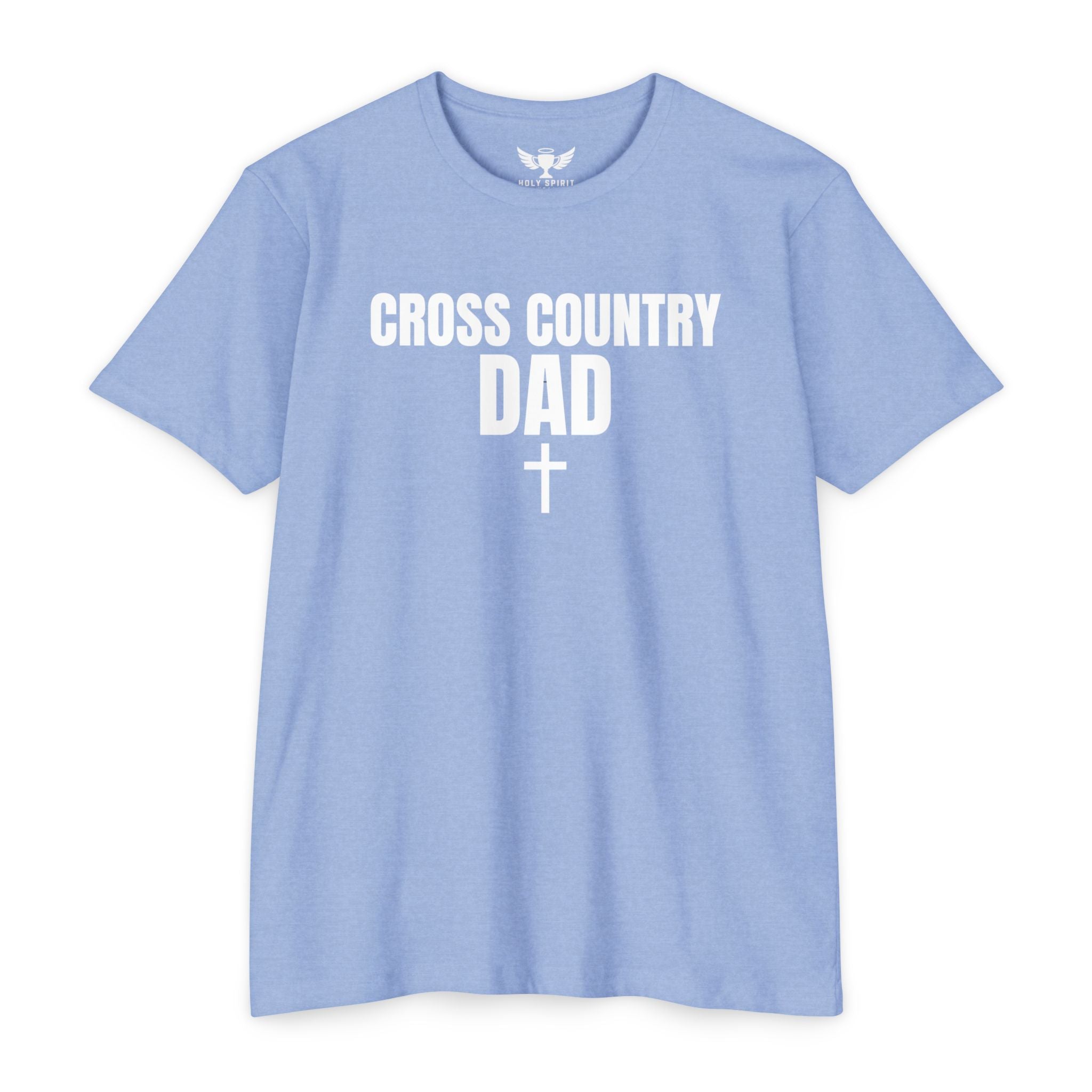 Cross Country Dad T-Shirt — Custom Name & Number Sports Tee