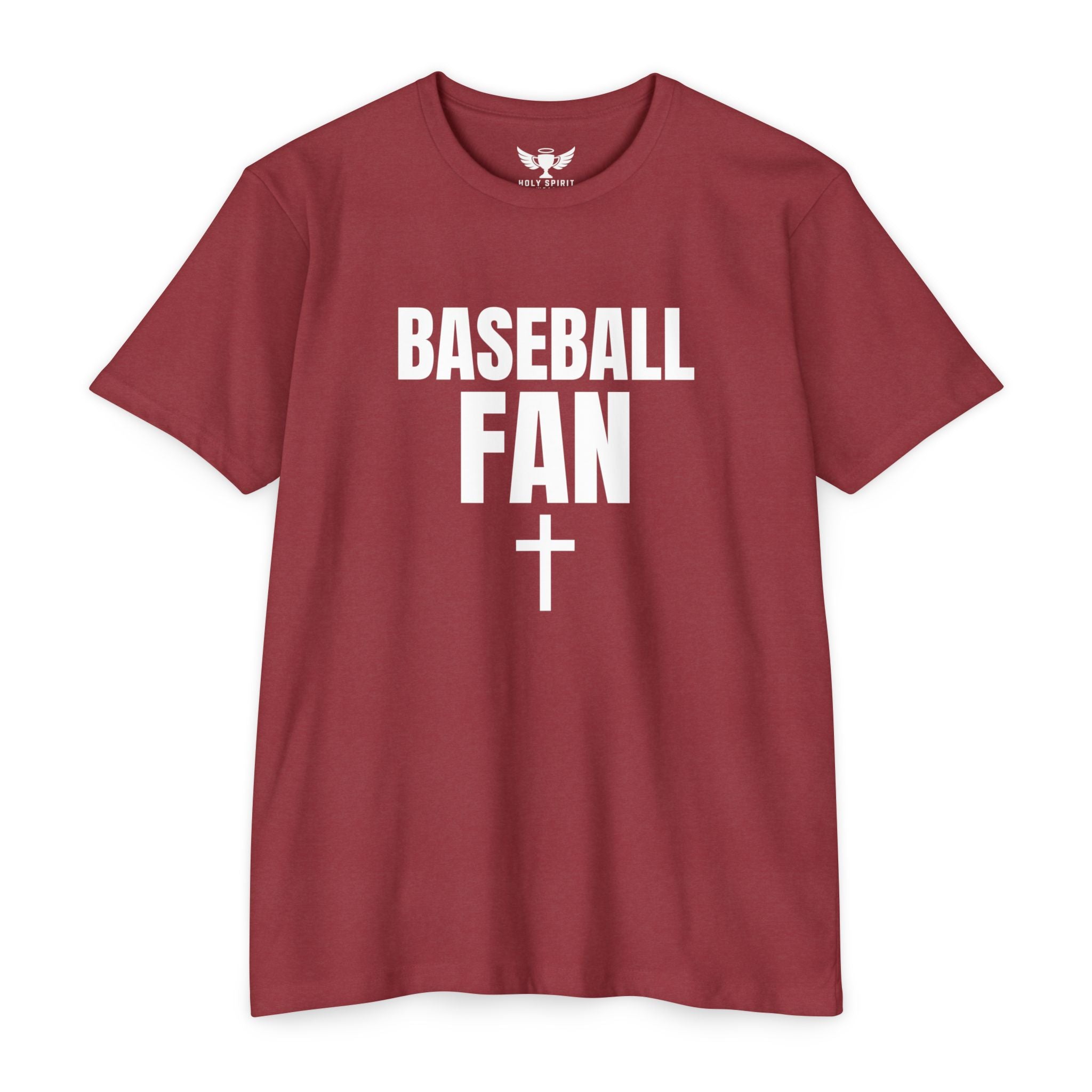 Baseball Fan T-Shirt — Custom Back Name & Number