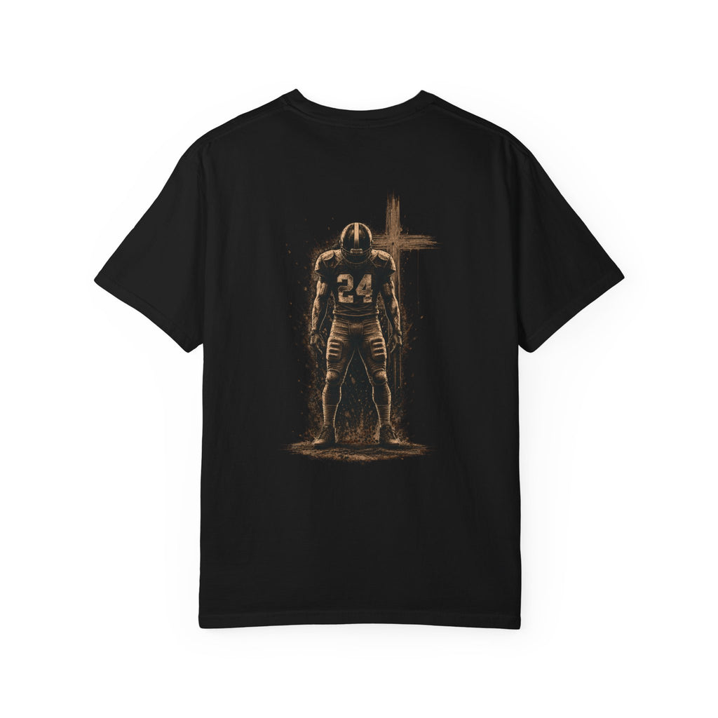 All Glory To God - Game Time Football Tee — Faith-Based Athletic T-Shirt