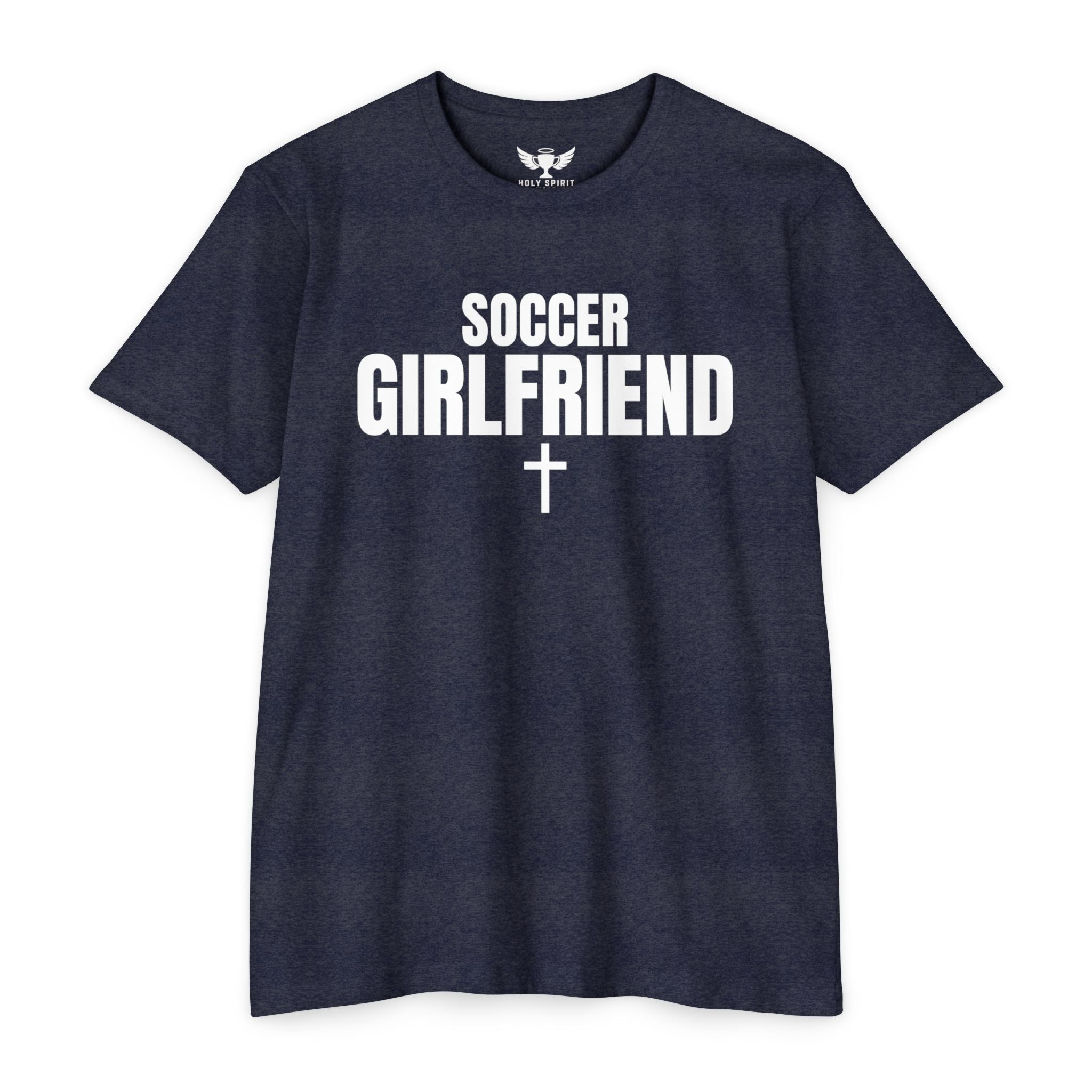 Soccer Girlfriend T-Shirt — Custom Name & Number Jersey