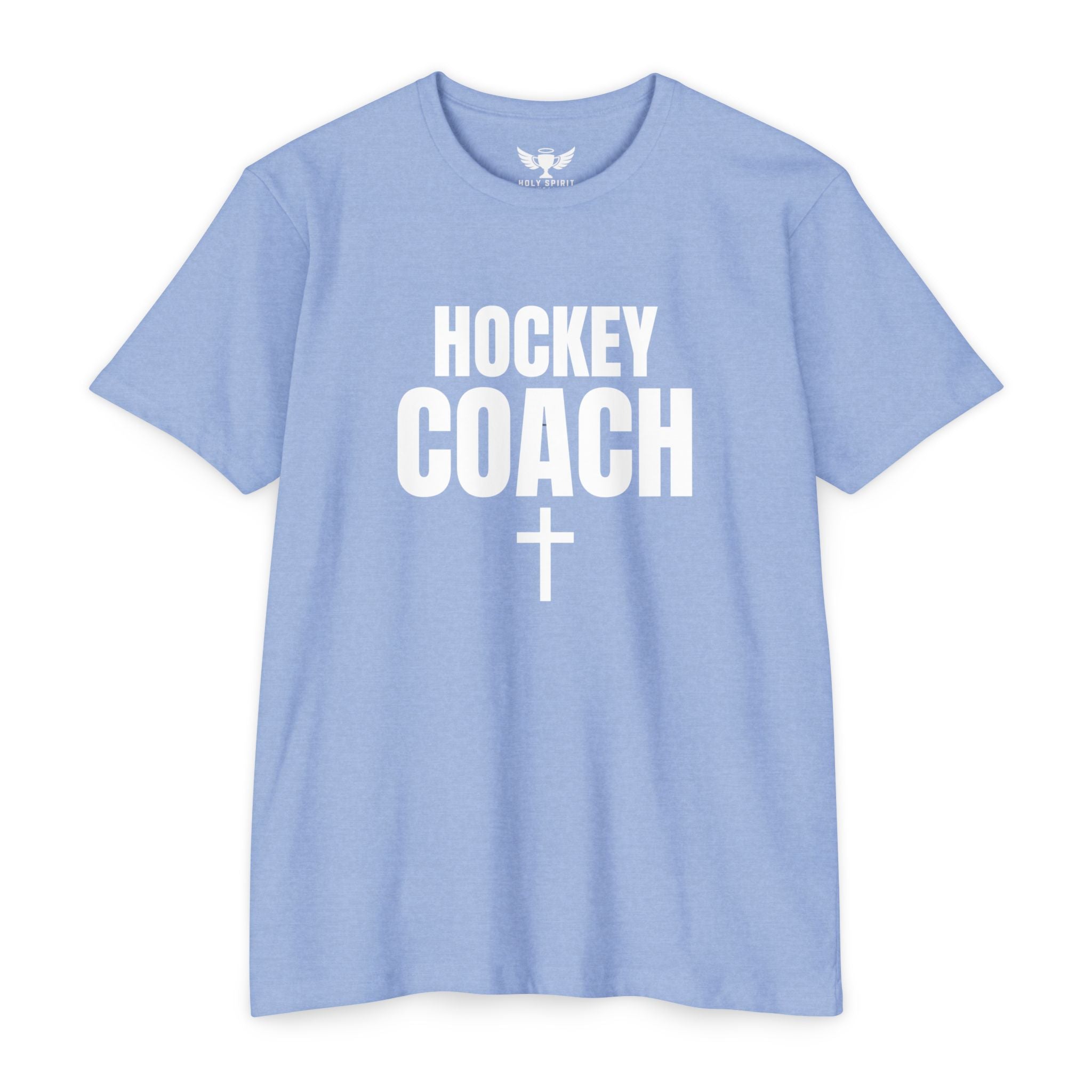 Hockey Coach T-Shirt — Personalized Name & Number Jersey