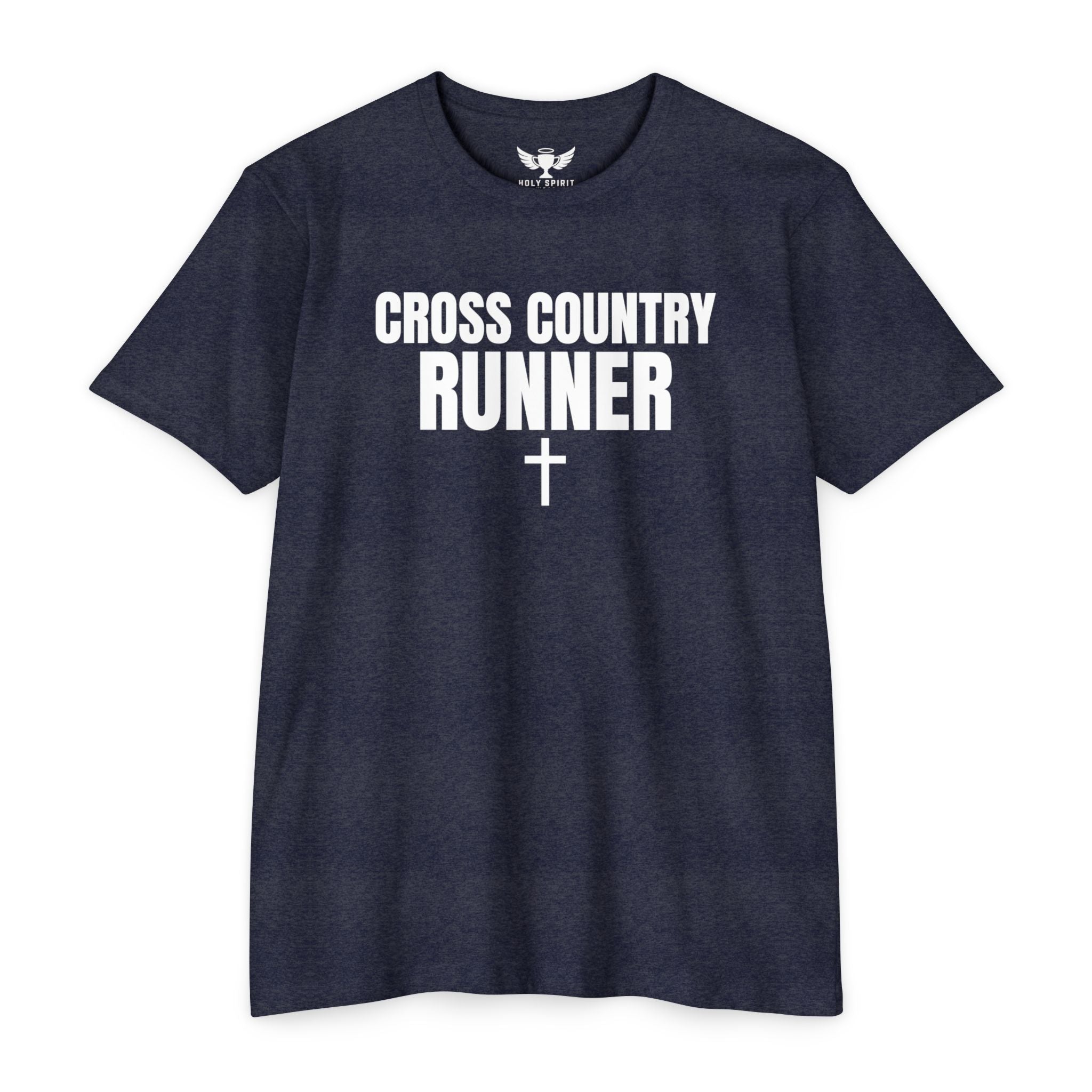 Cross Country Runner T-Shirt — Personalized Back Number & Name