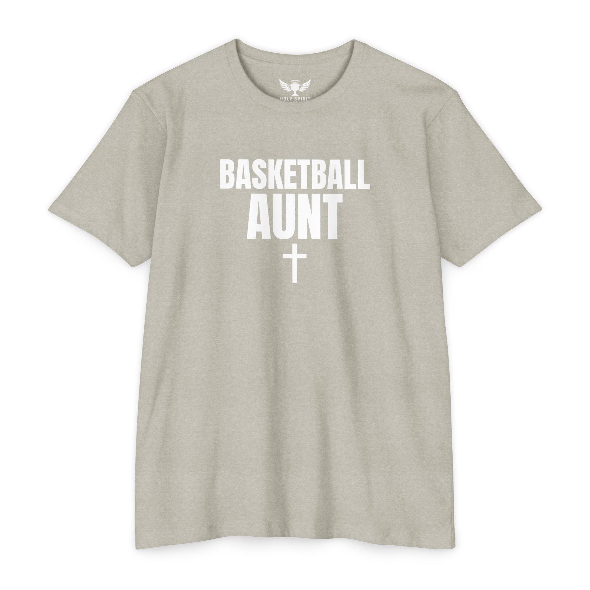 Basketball Aunt T-Shirt — Custom Back Name & Number