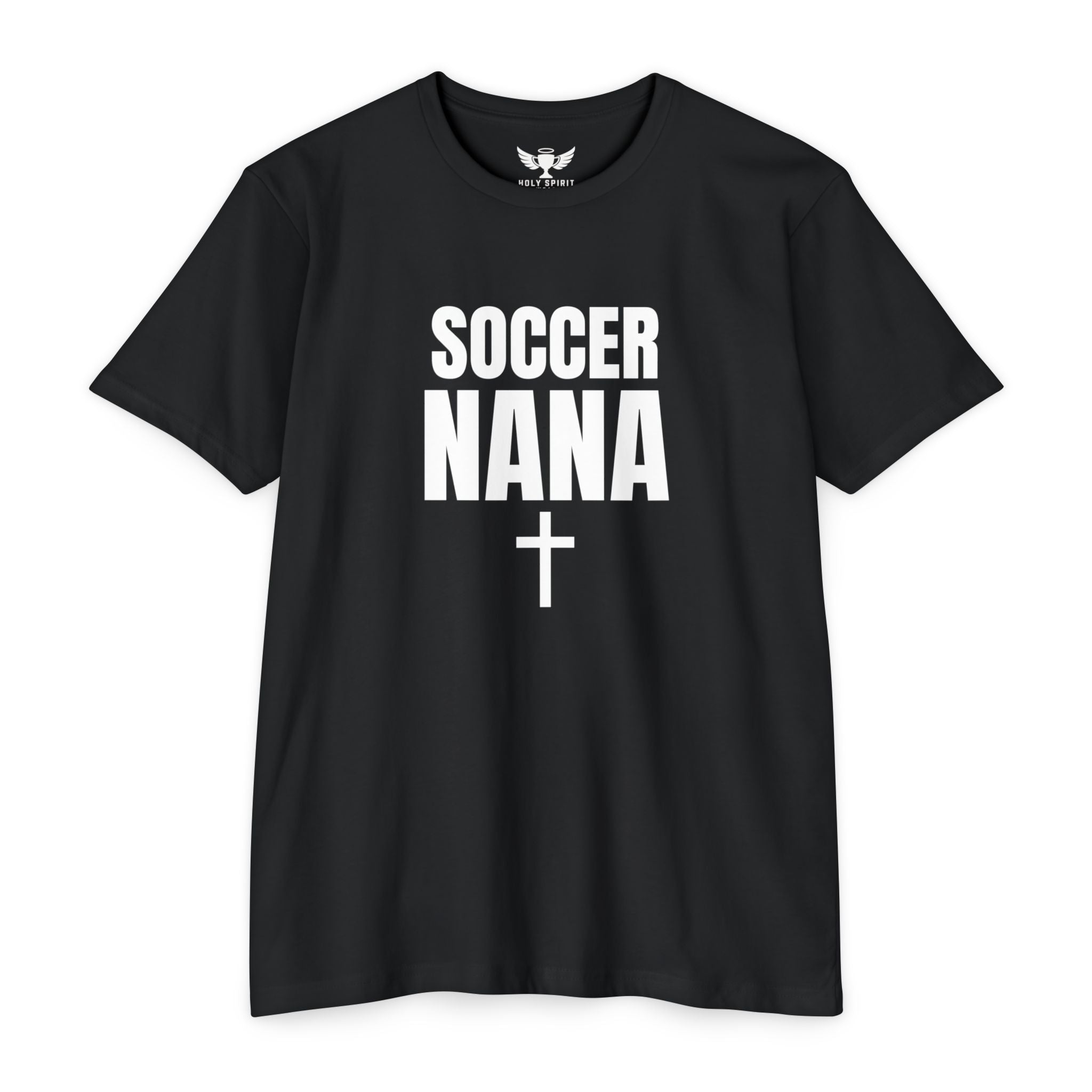 Soccer Nana T‑Shirt — Custom Name & Number Sports Tee