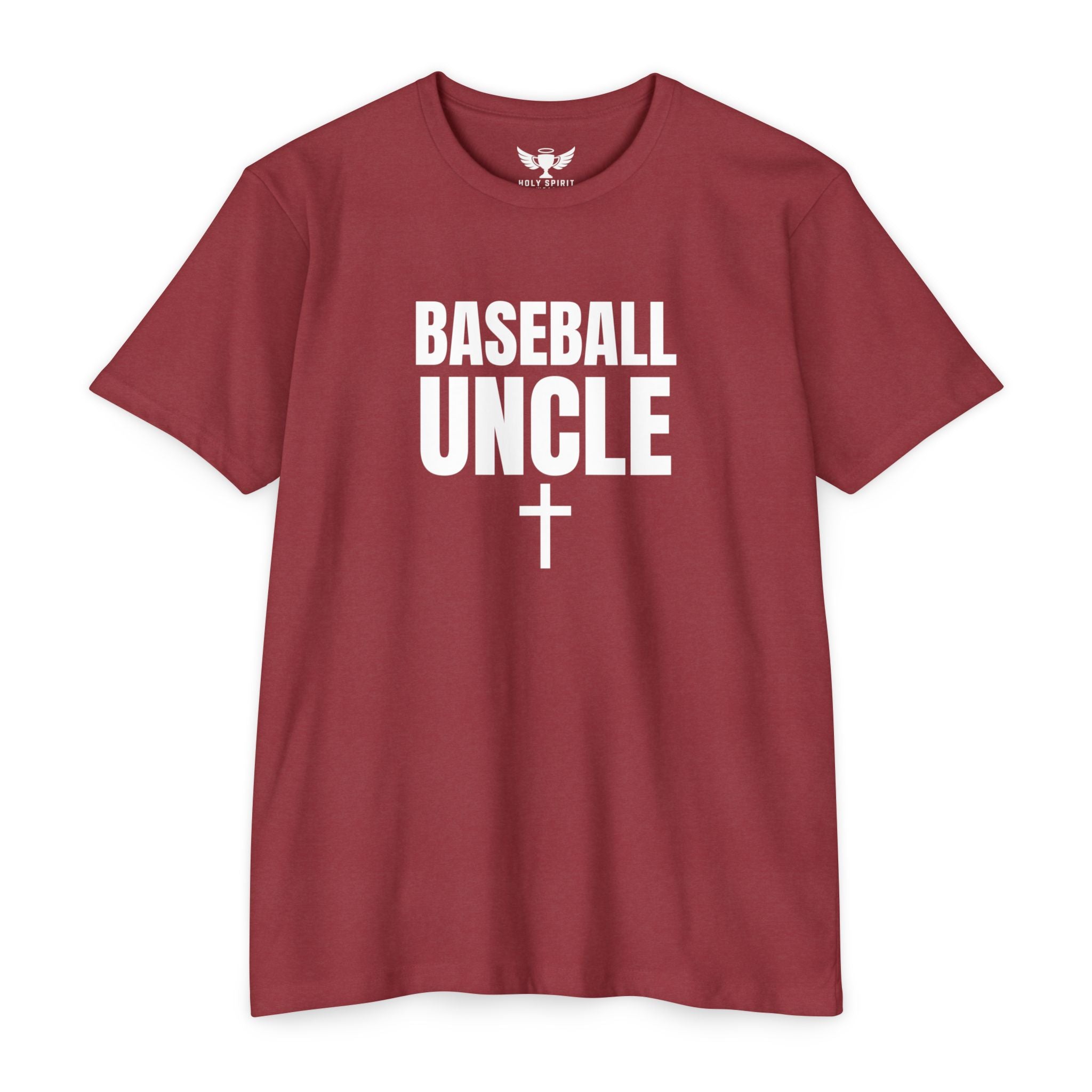 Baseball Uncle T-Shirt — Custom Back Name & Number