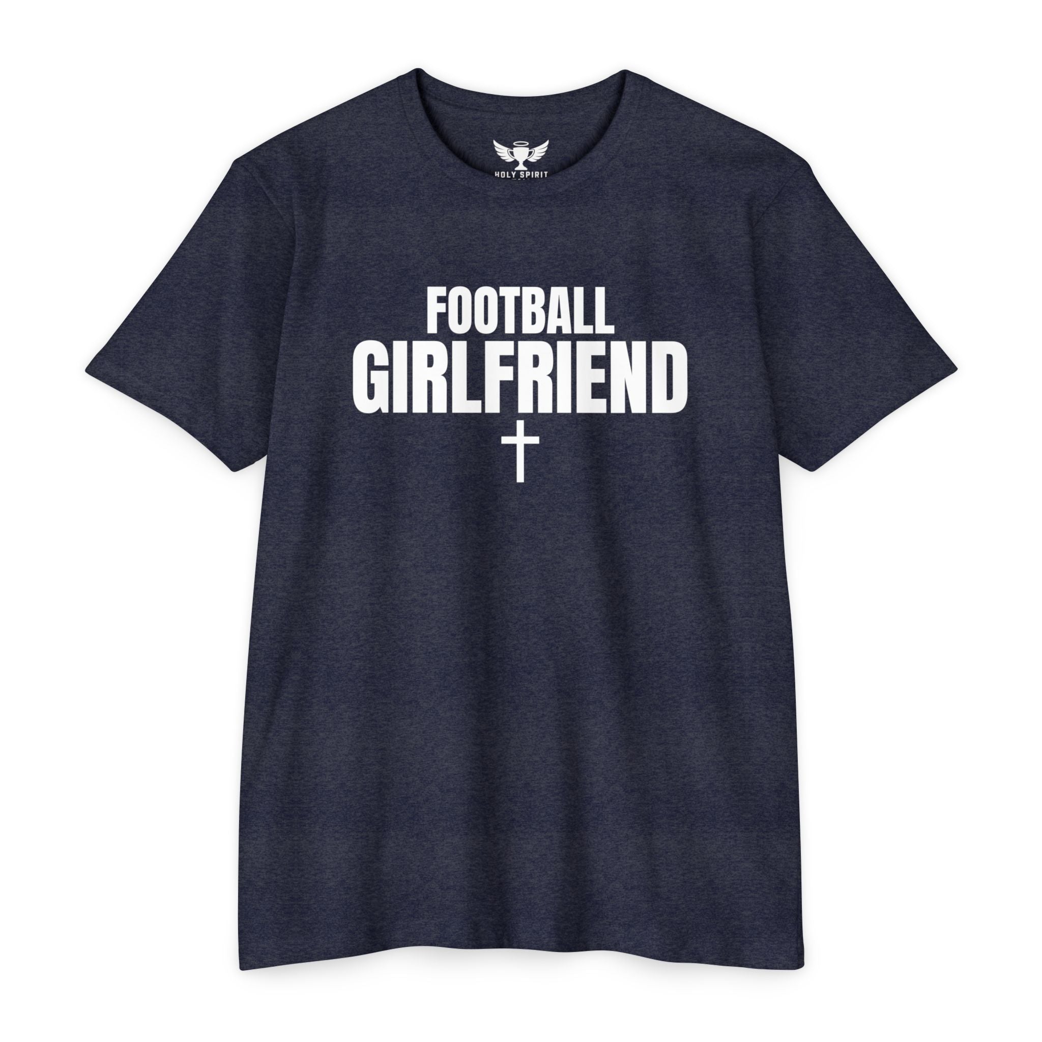 Football Girlfriend T-Shirt — Personalized Back Name & Number