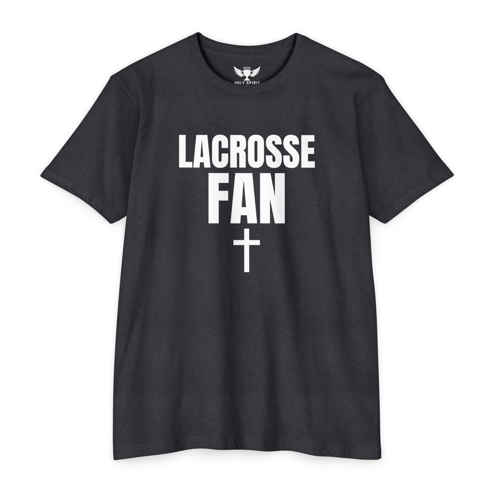 Lacrosse Fan T-Shirt — Custom Back Name & Number