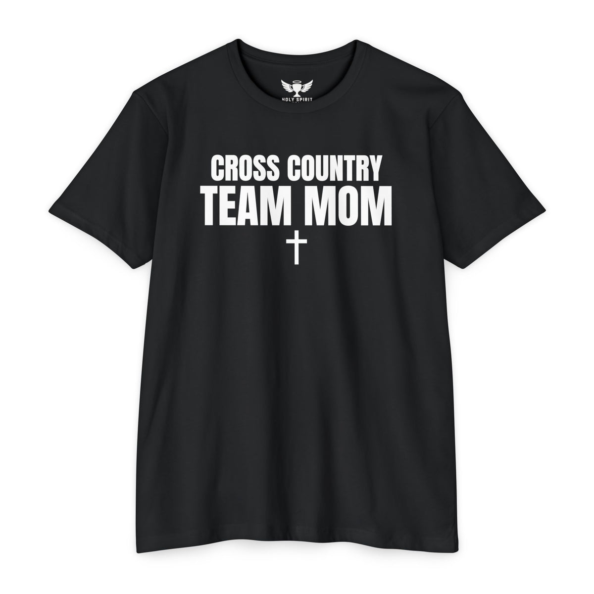 Cross Country Team Mom T-Shirt — Custom Name & Number Sports Tee
