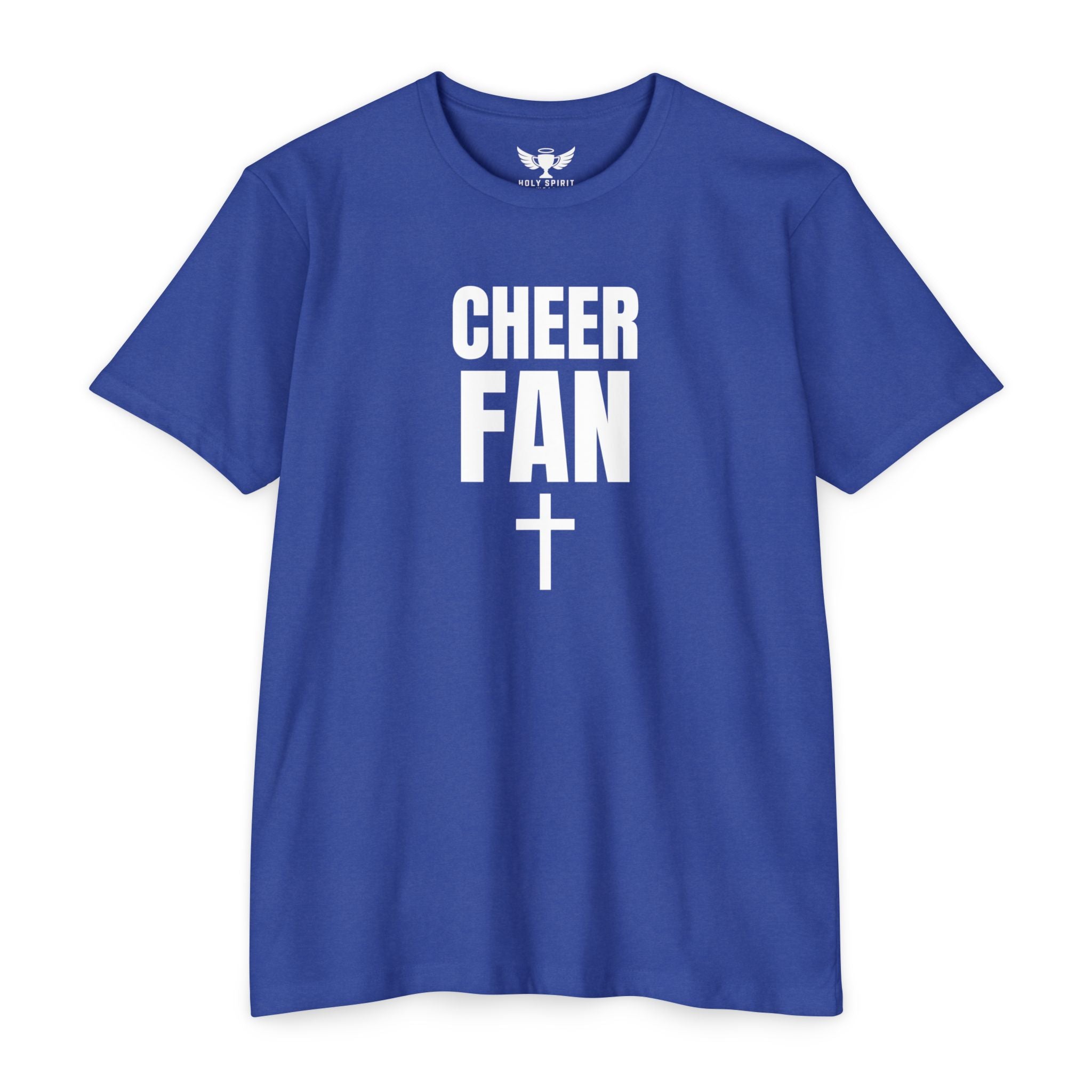 Cheer Fan T-Shirt — Personalized Back Name & Number