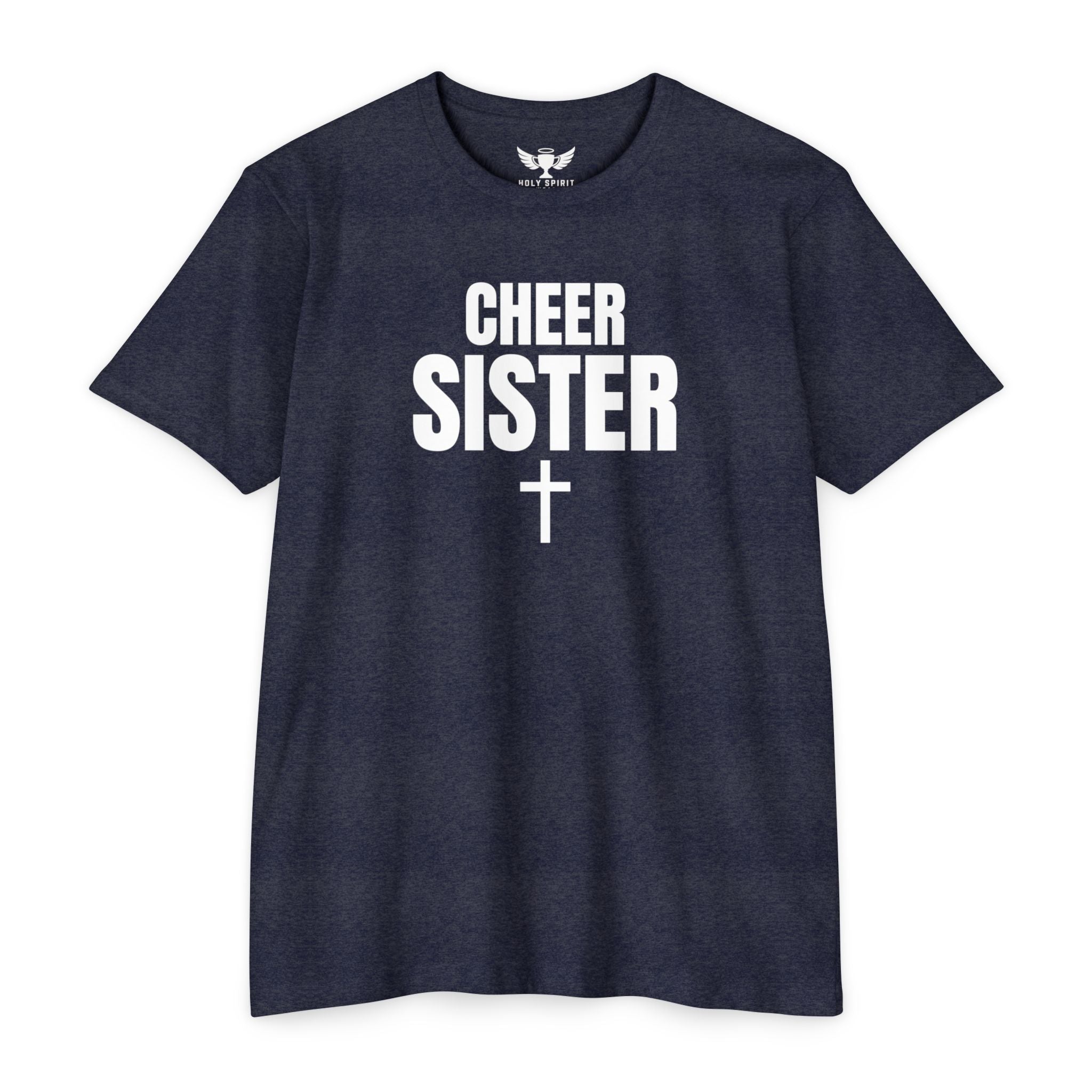 Cheer Sister T-Shirt — Personalized Back Name and Number