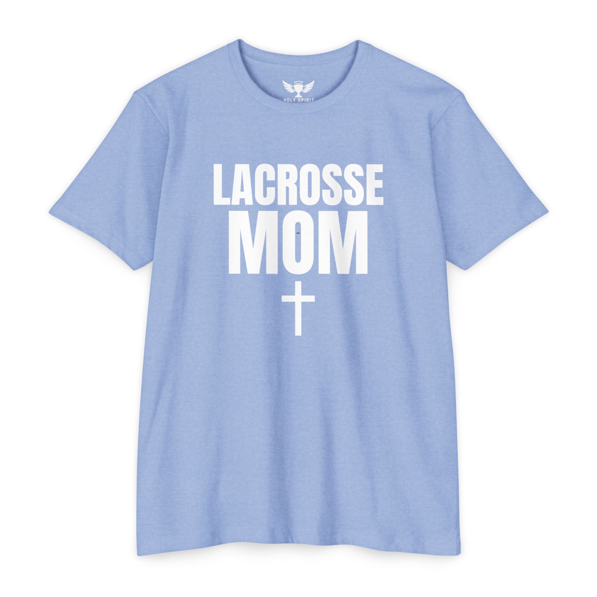 Lacrosse Mom T-Shirt - Custom Name & Number Sports Tee