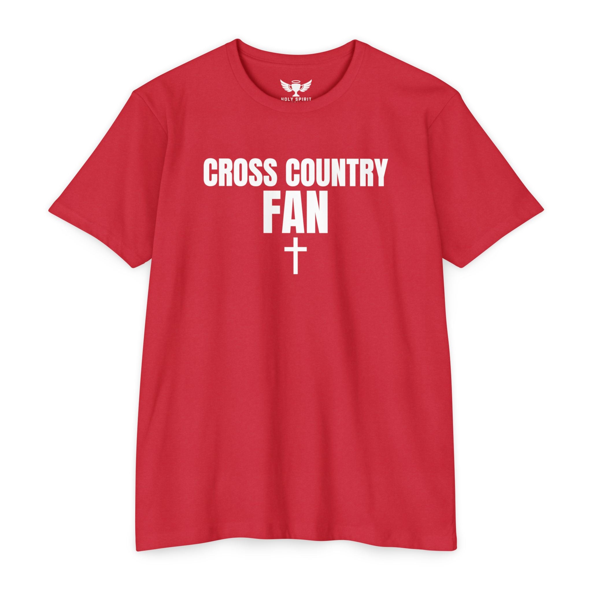 Cross Country Fan T-Shirt — Custom Name & Number Sports Tee