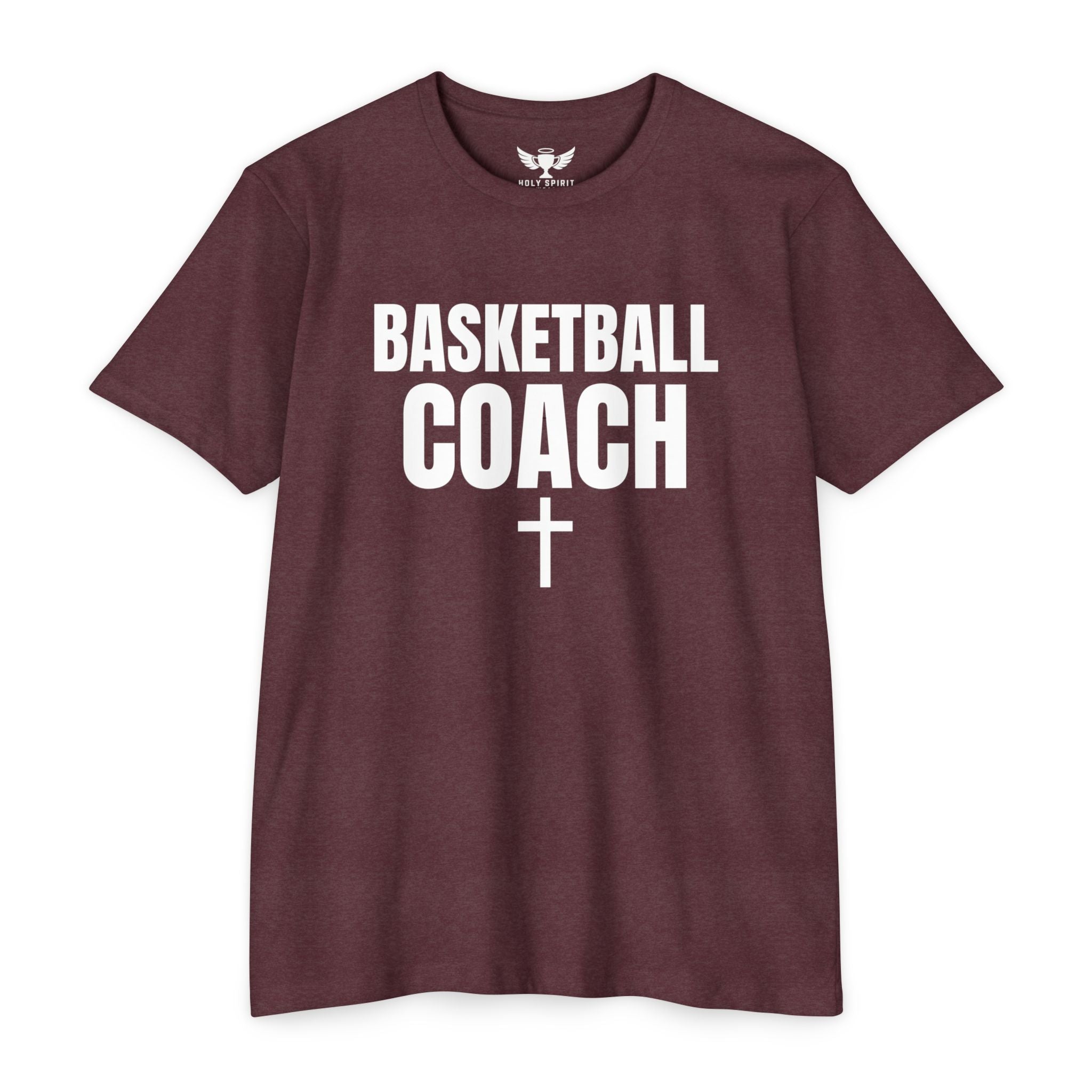 Basketball Coach T-Shirt — Custom Back Name & Number