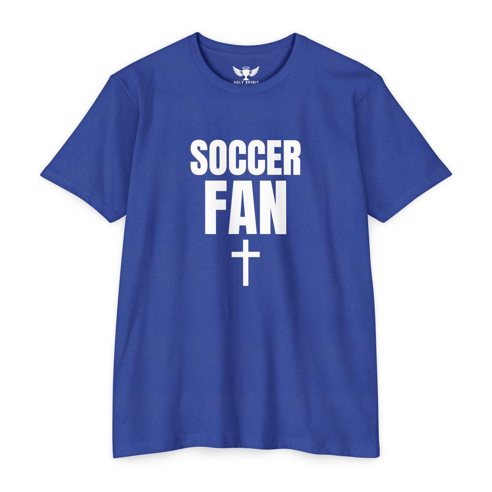 Soccer Fan T-Shirt — Custom Name & Number Jersey Tee