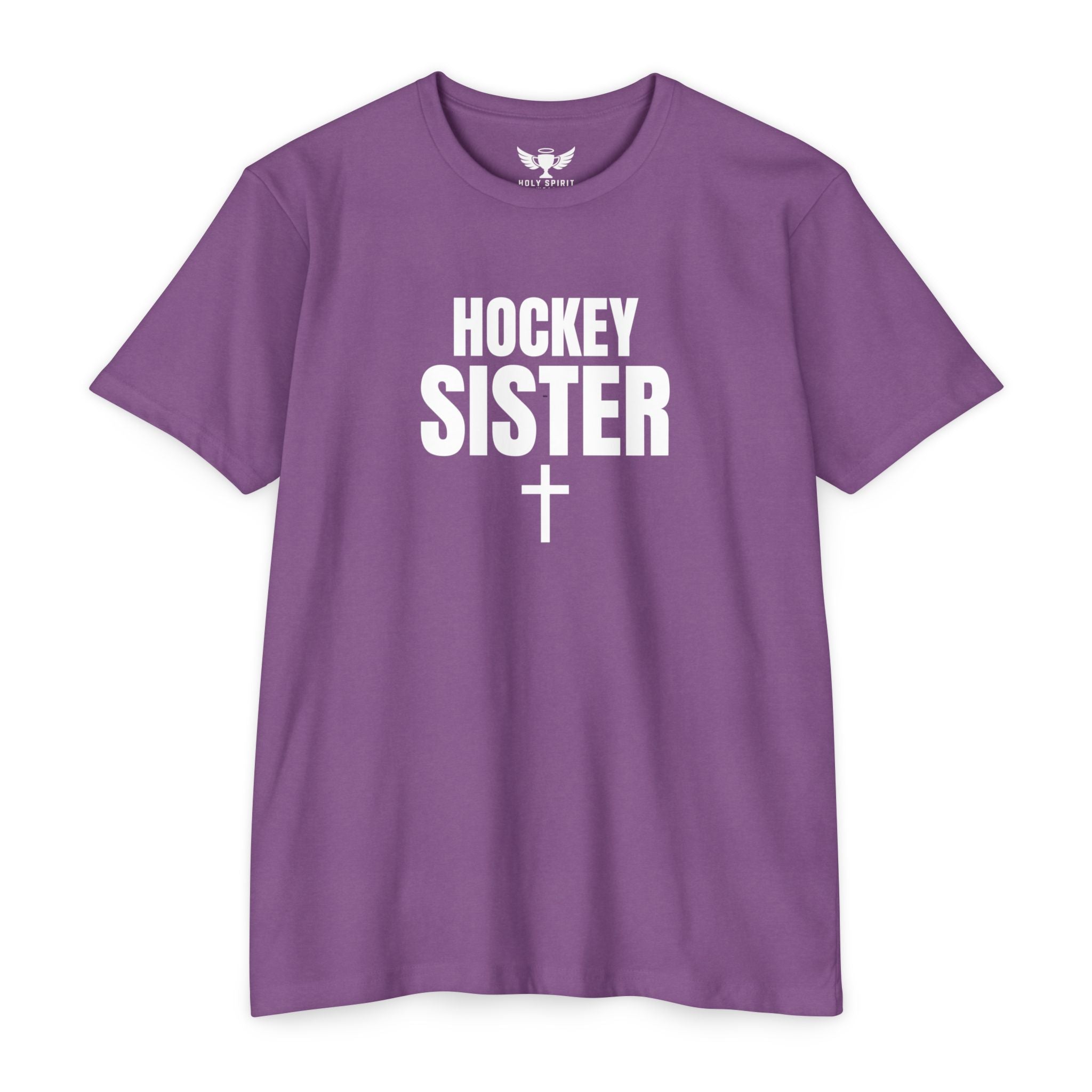 Hockey Sister T-Shirt — Personalized Back Name & Number