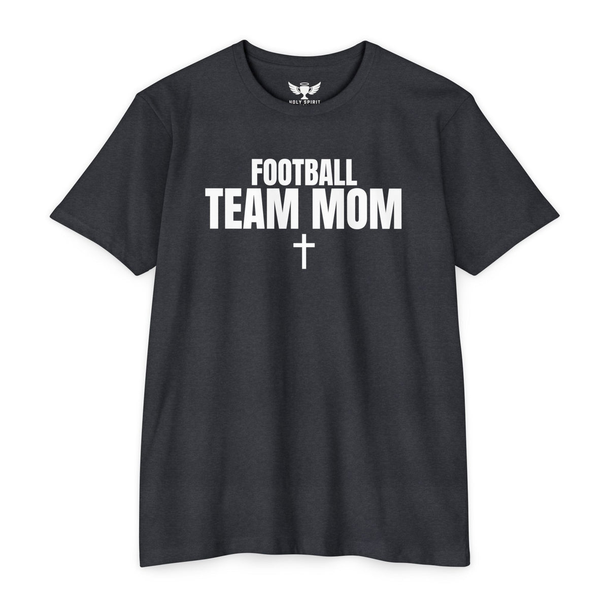 Football Team Mom T-Shirt — Personalized Back Number Jersey