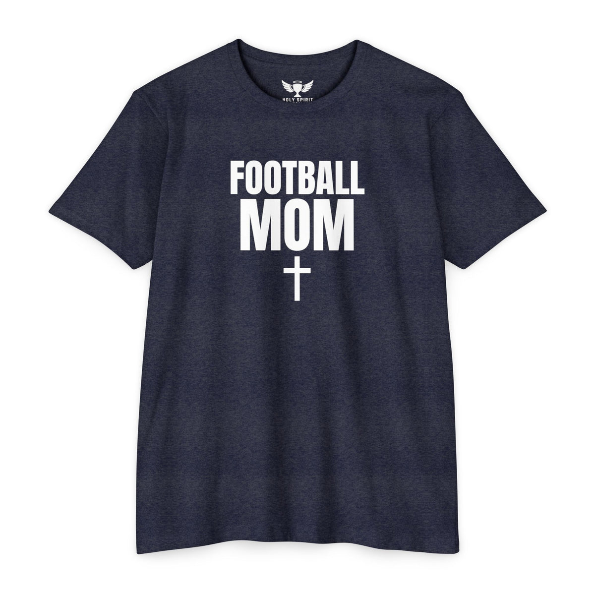 Football Mom T-Shirt — Personalized Back Number & Name