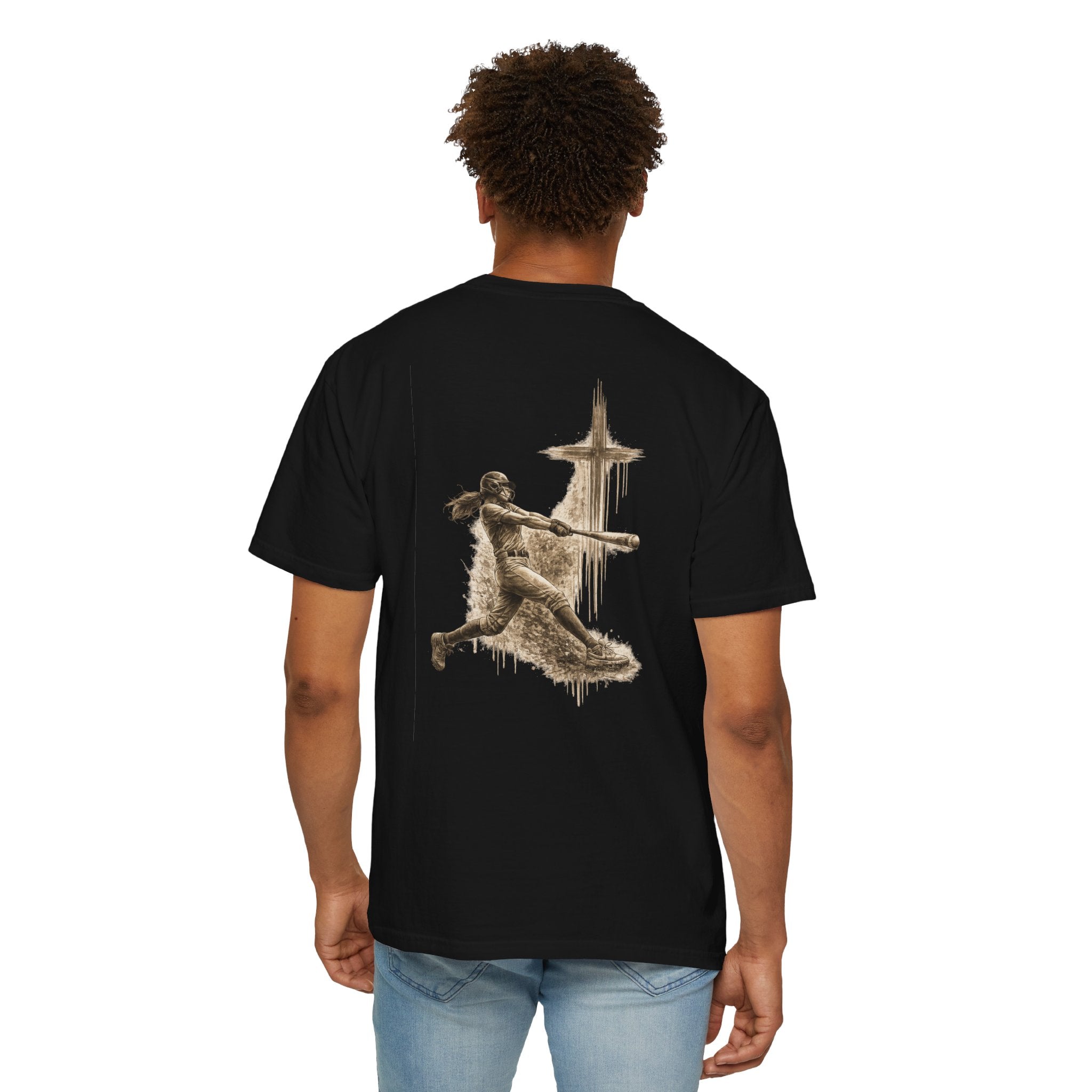 All Glory To God - Softball Tee — Faith-Based Athletic T-Shirt
